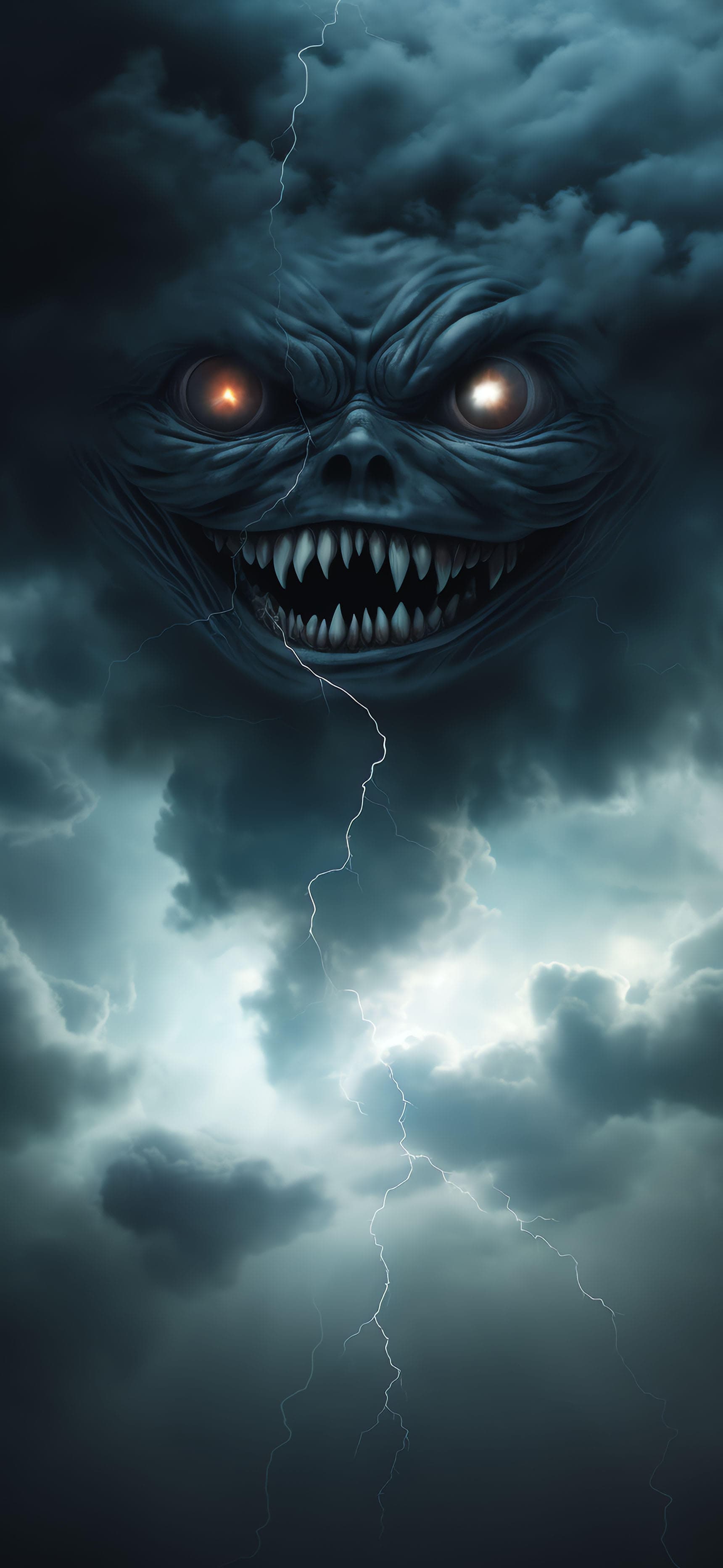 Storm Cloud Monster - Pro phone wallpaper