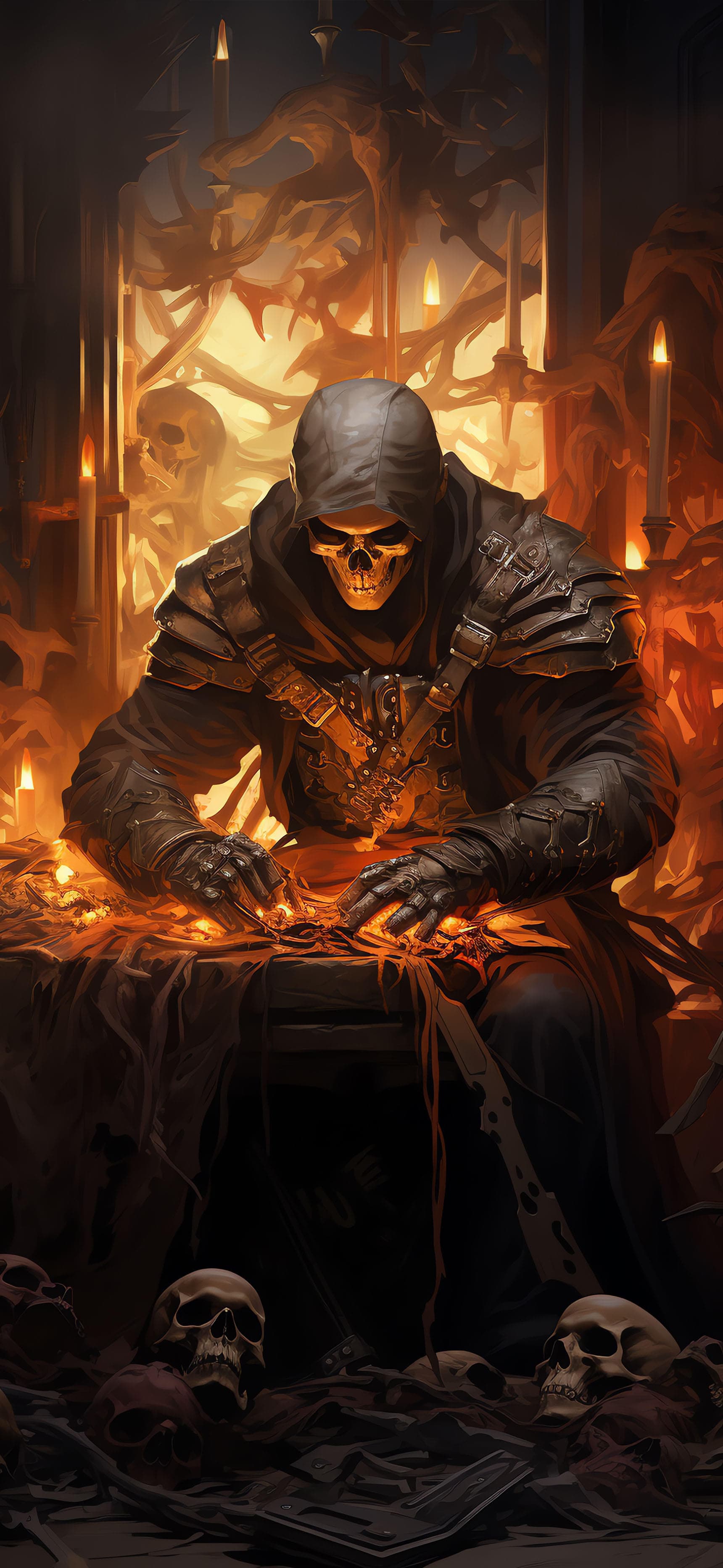 Grim Ritual Master - Pro phone wallpaper