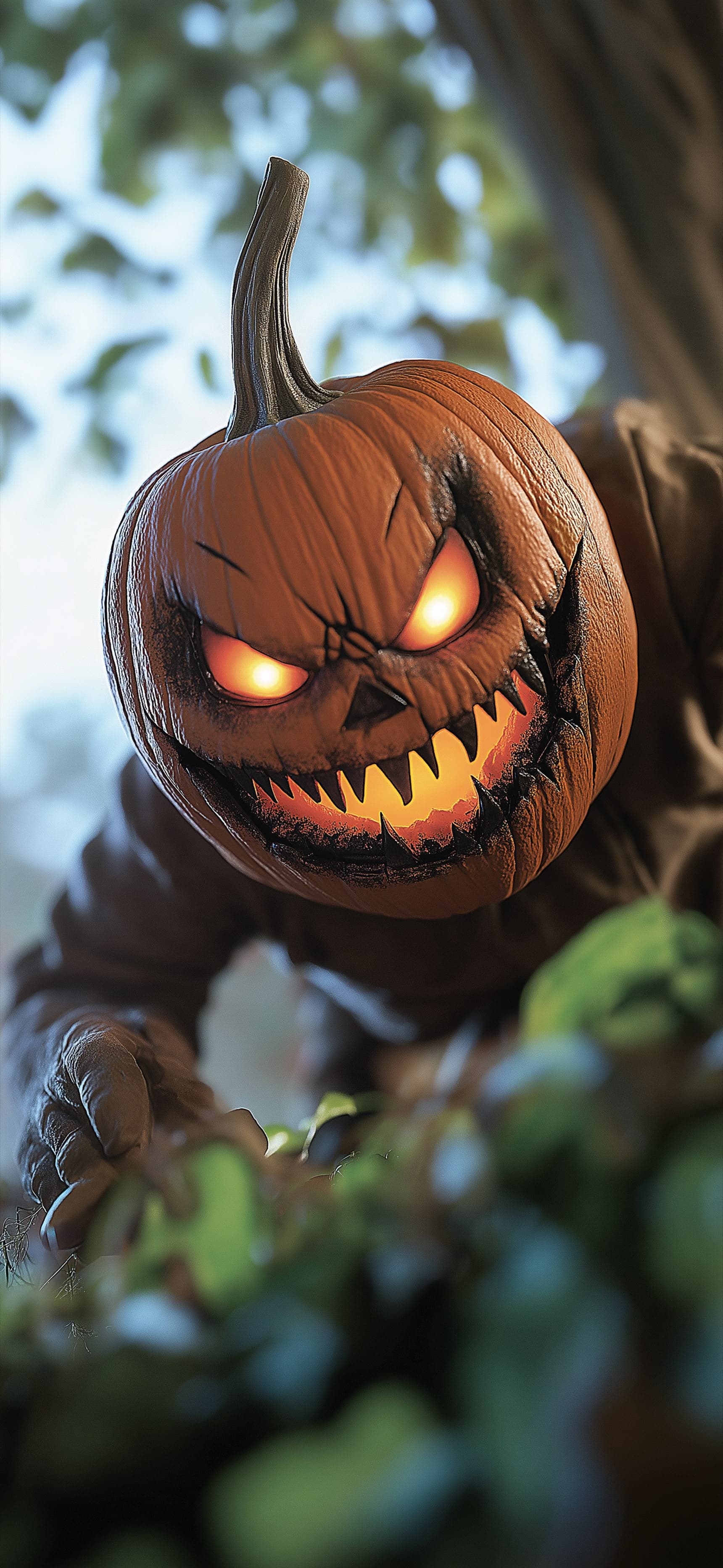 Lurking in the Garden - Pro phone wallpaper