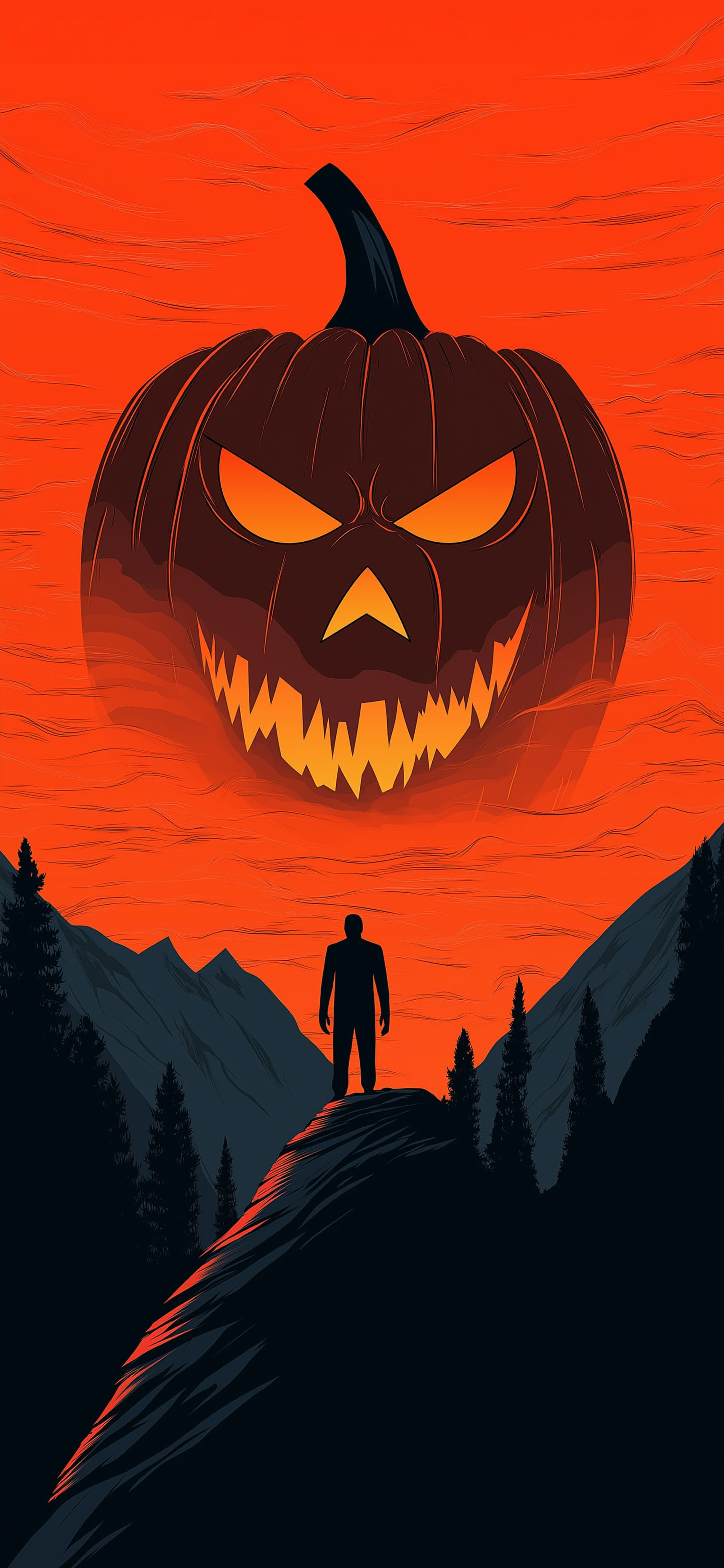 Pumpkin Watcher - Pro phone wallpaper