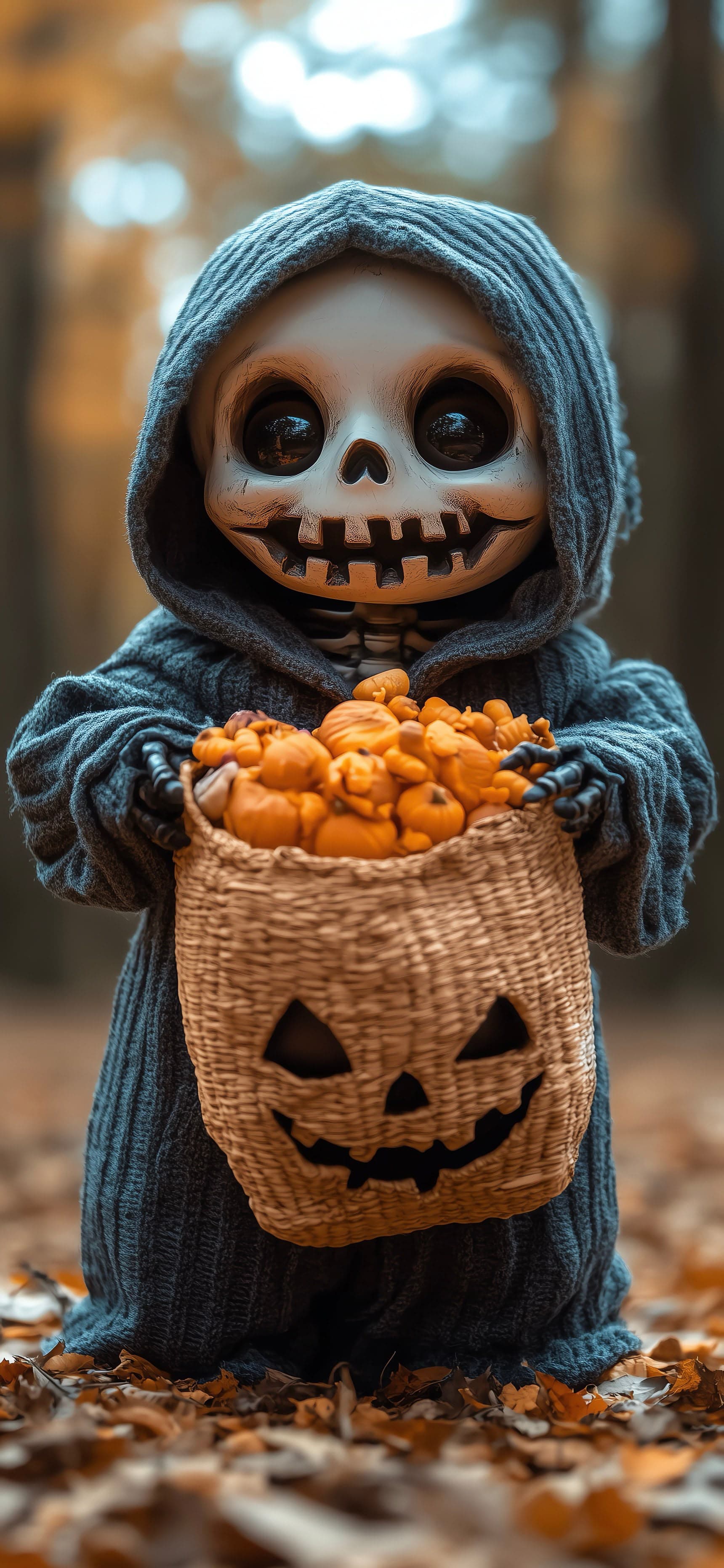 Pumpkin Hoodie - Pro phone wallpaper