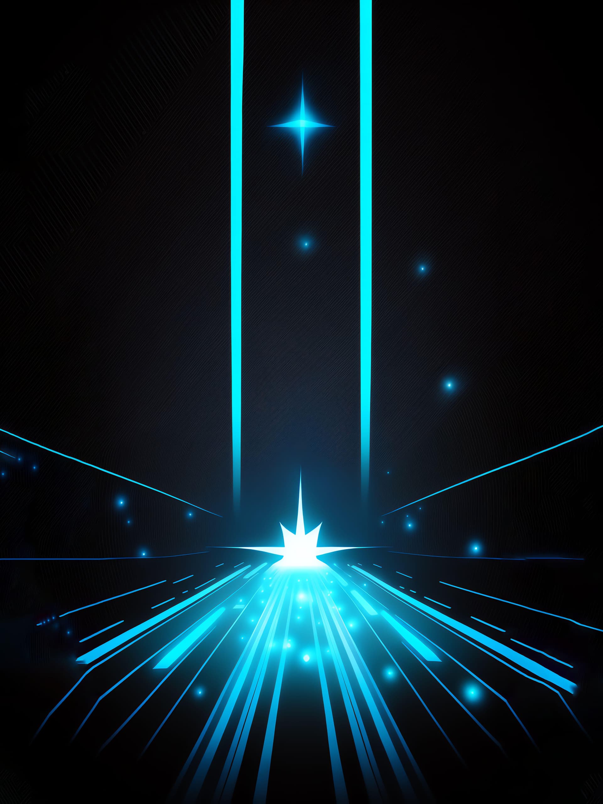 Futuristic Light Speed - Pro phone wallpaper