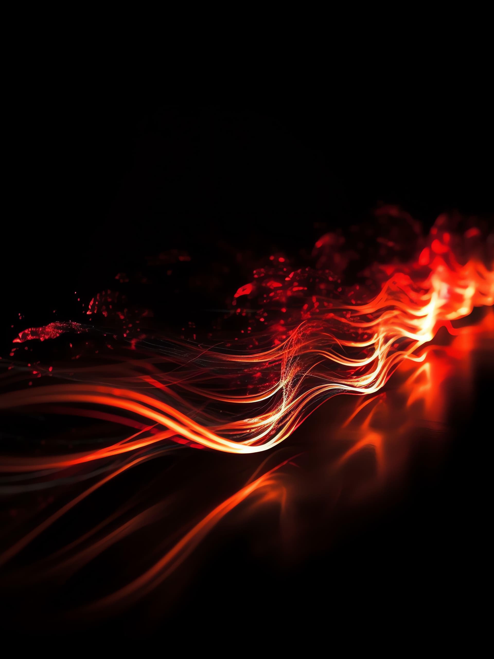 Inferno Light Wave - Pro phone wallpaper