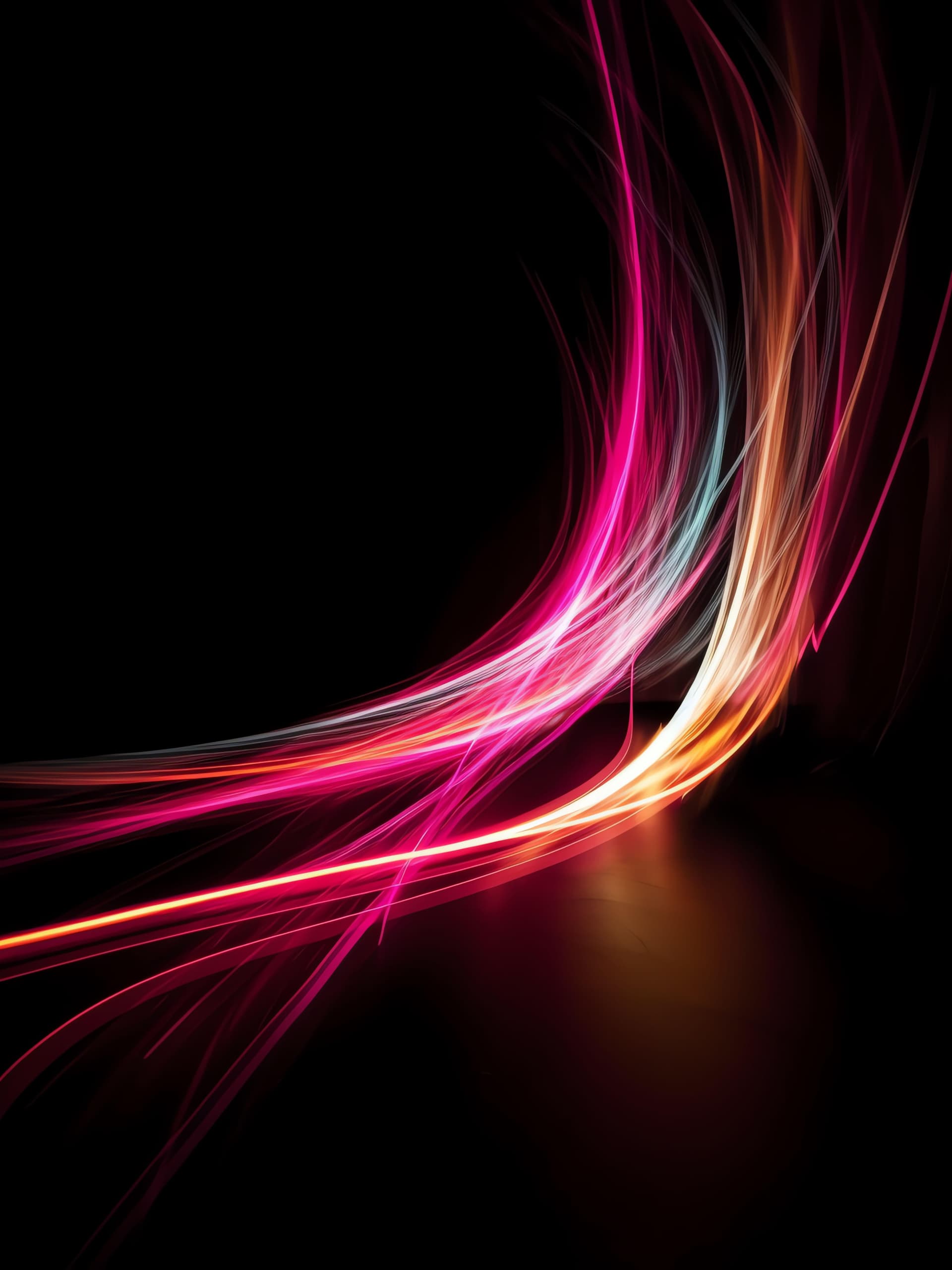 Streaks of Light - Pro phone wallpaper