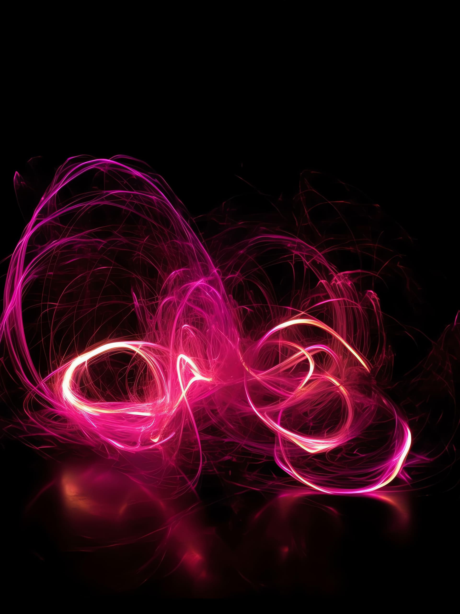 Pink Energy Flow - Pro phone wallpaper