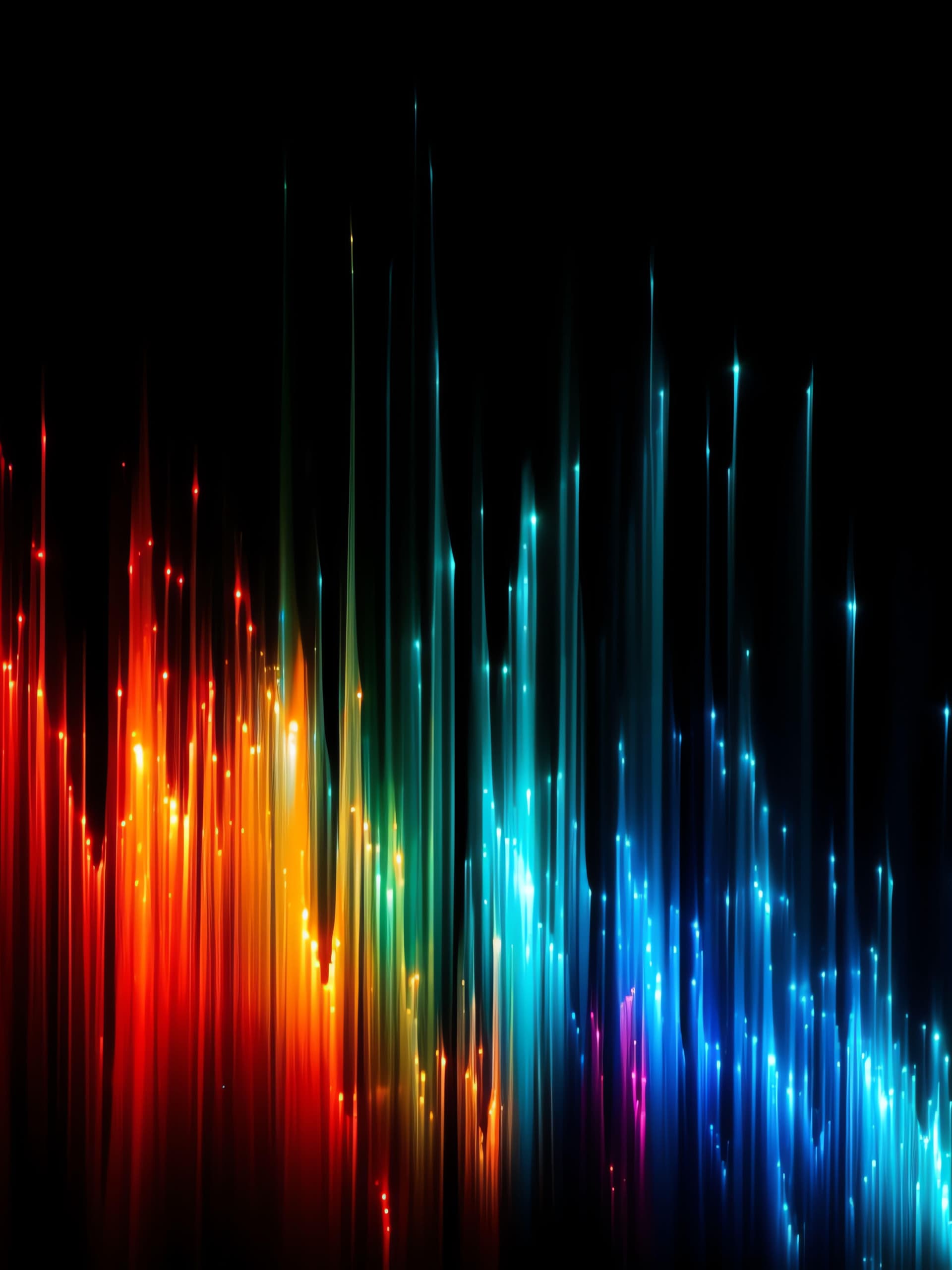 Abstract Light Streams - Pro phone wallpaper