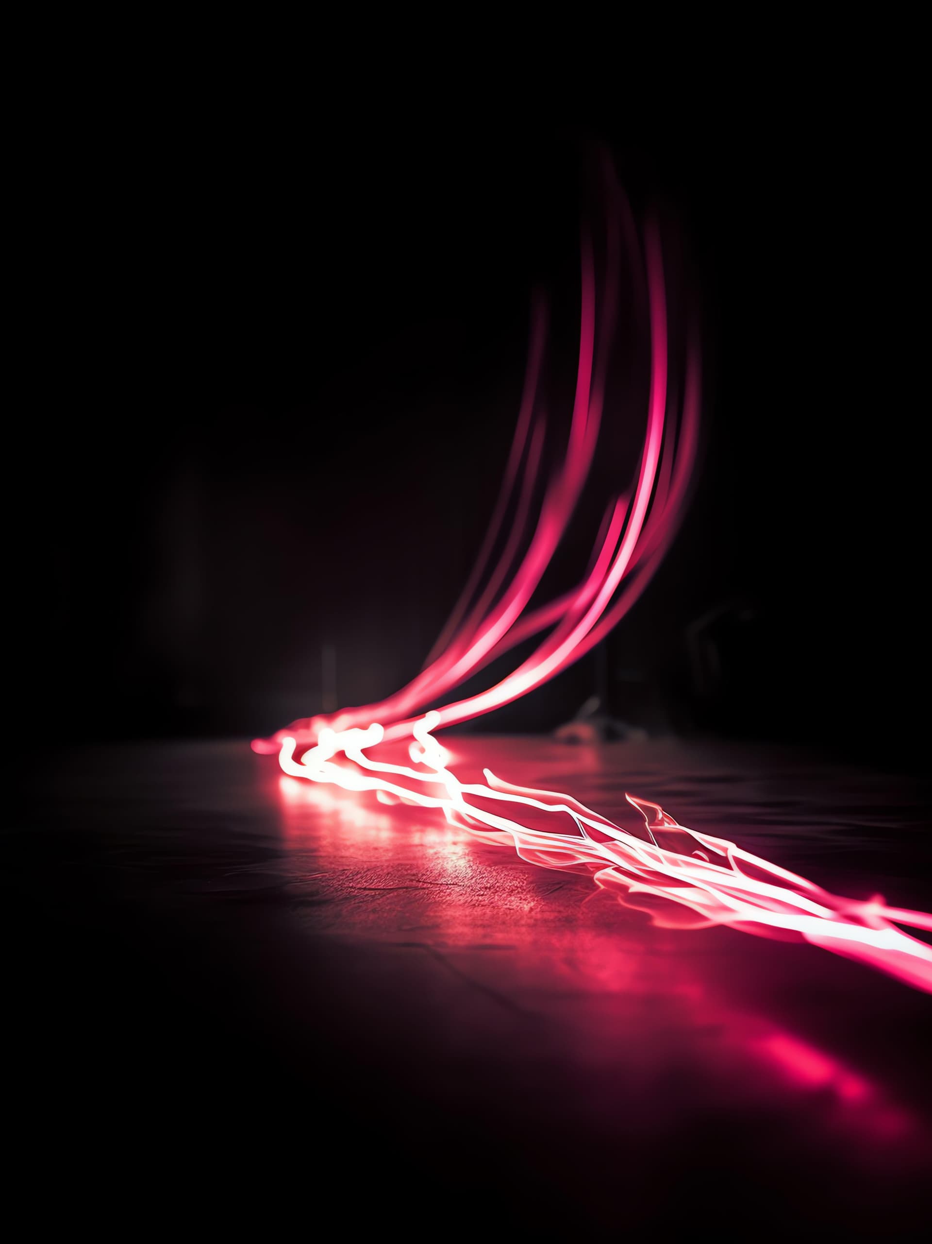 Magenta Light Stream - Pro phone wallpaper