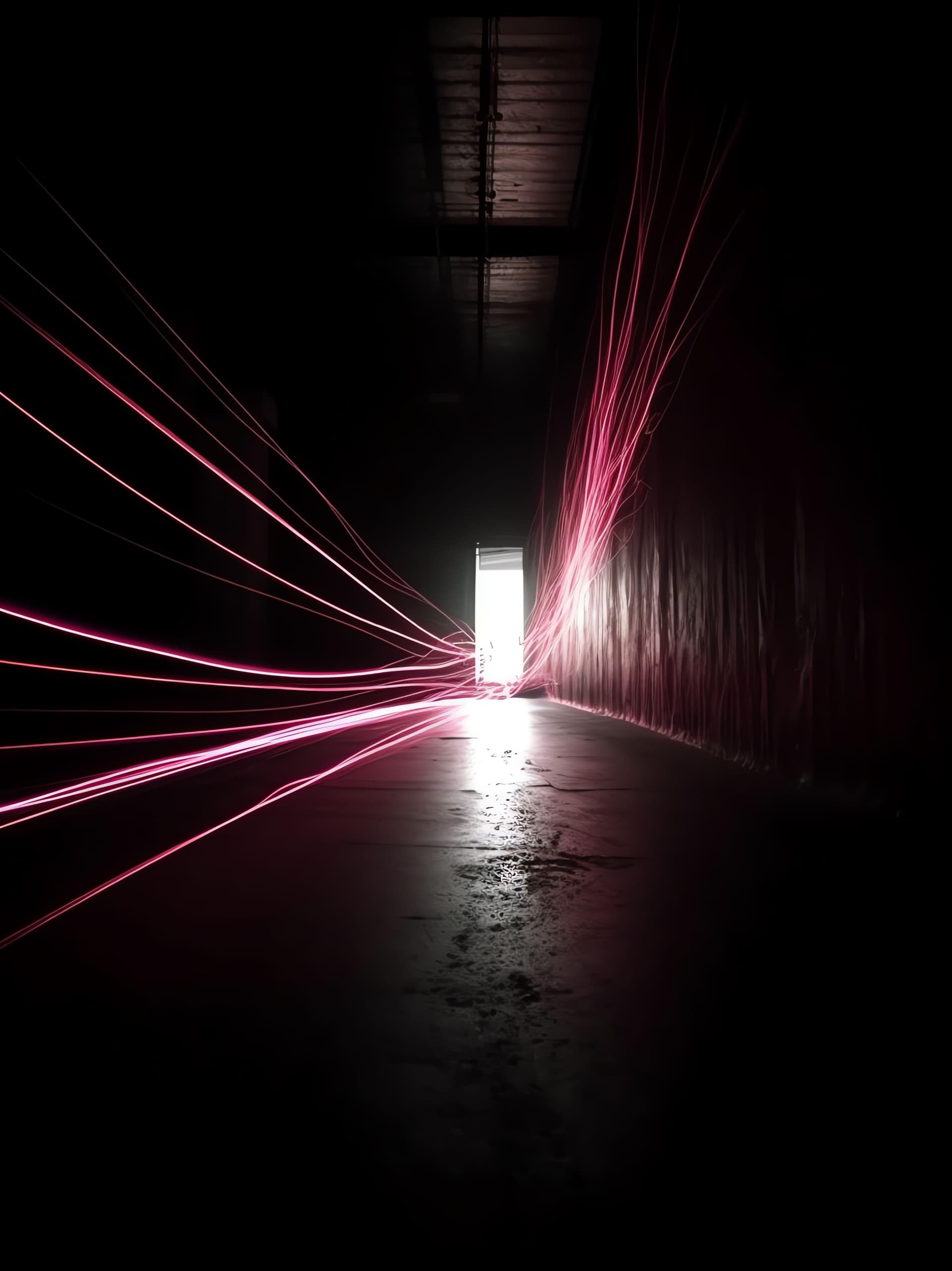 Light Speed Tunnel - Pro phone wallpaper