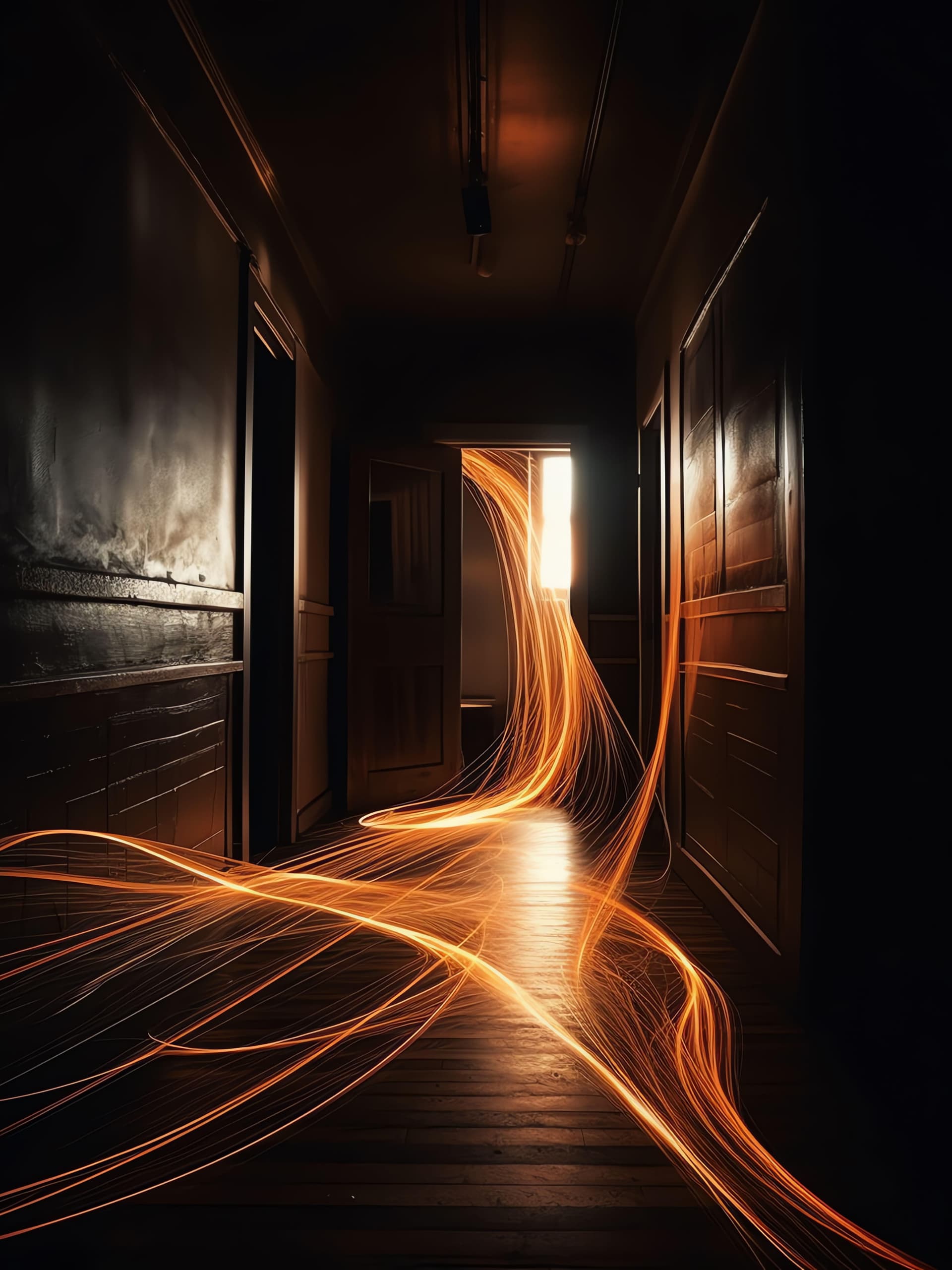 Hallway Light Stream - Pro phone wallpaper
