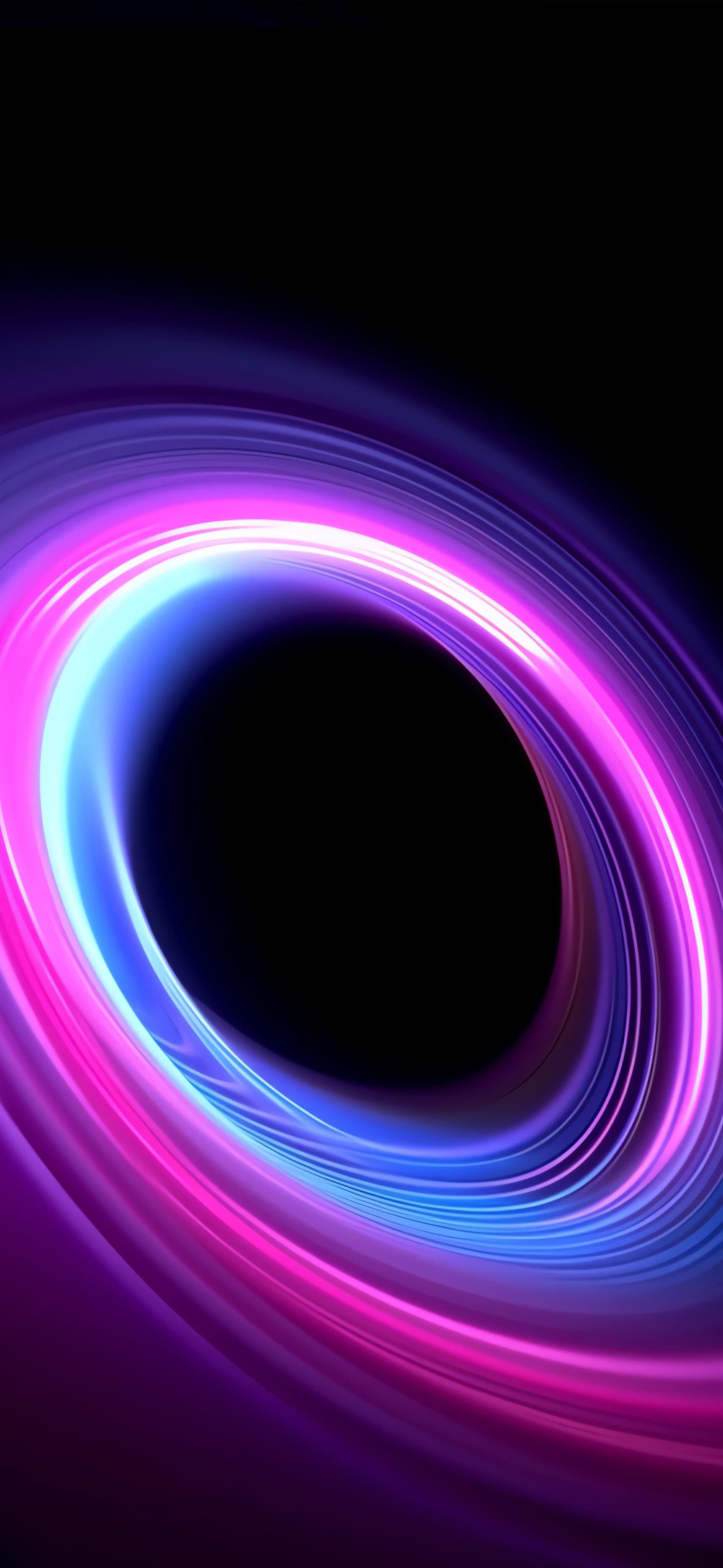 Cosmic Ring Swirl - Pro phone wallpaper