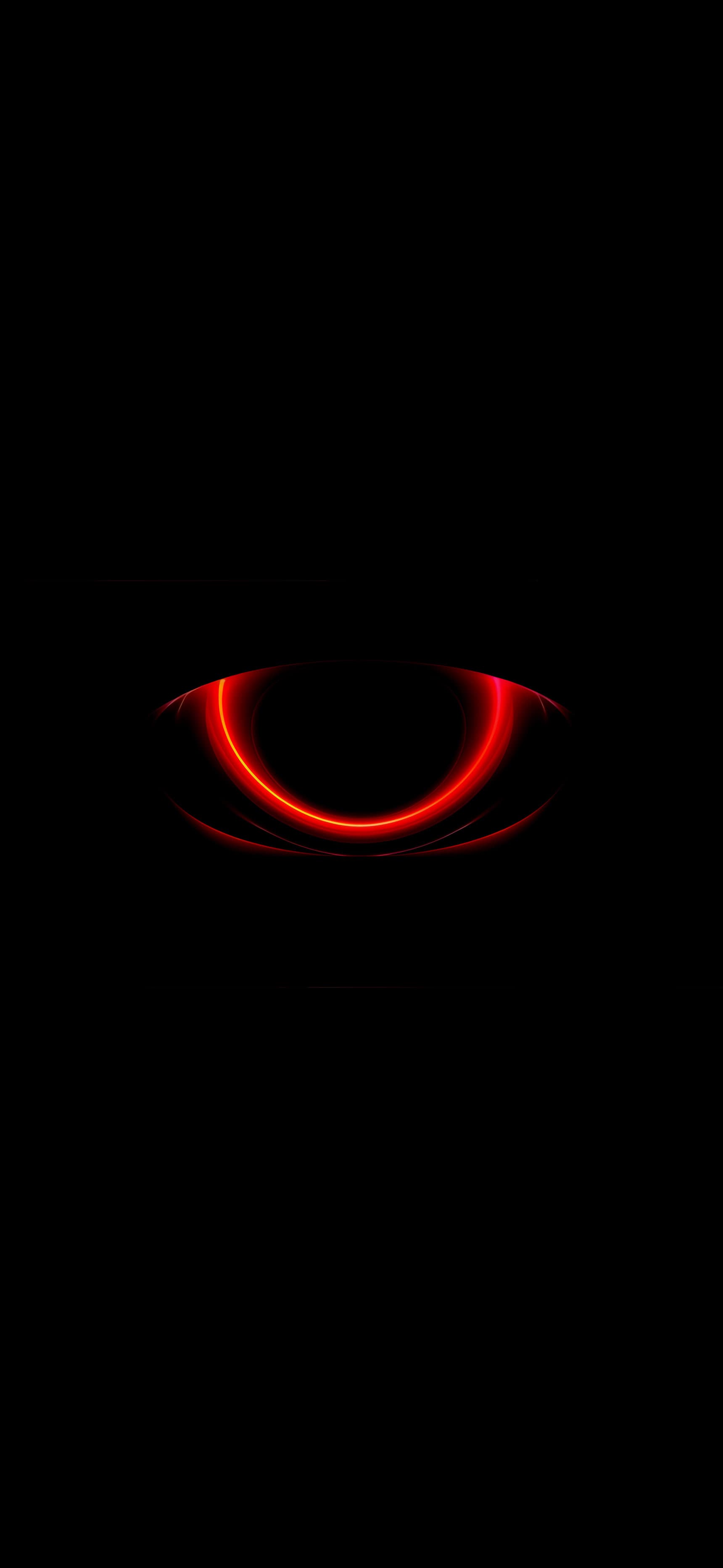Crimson Eclipse Glow - Pro phone wallpaper