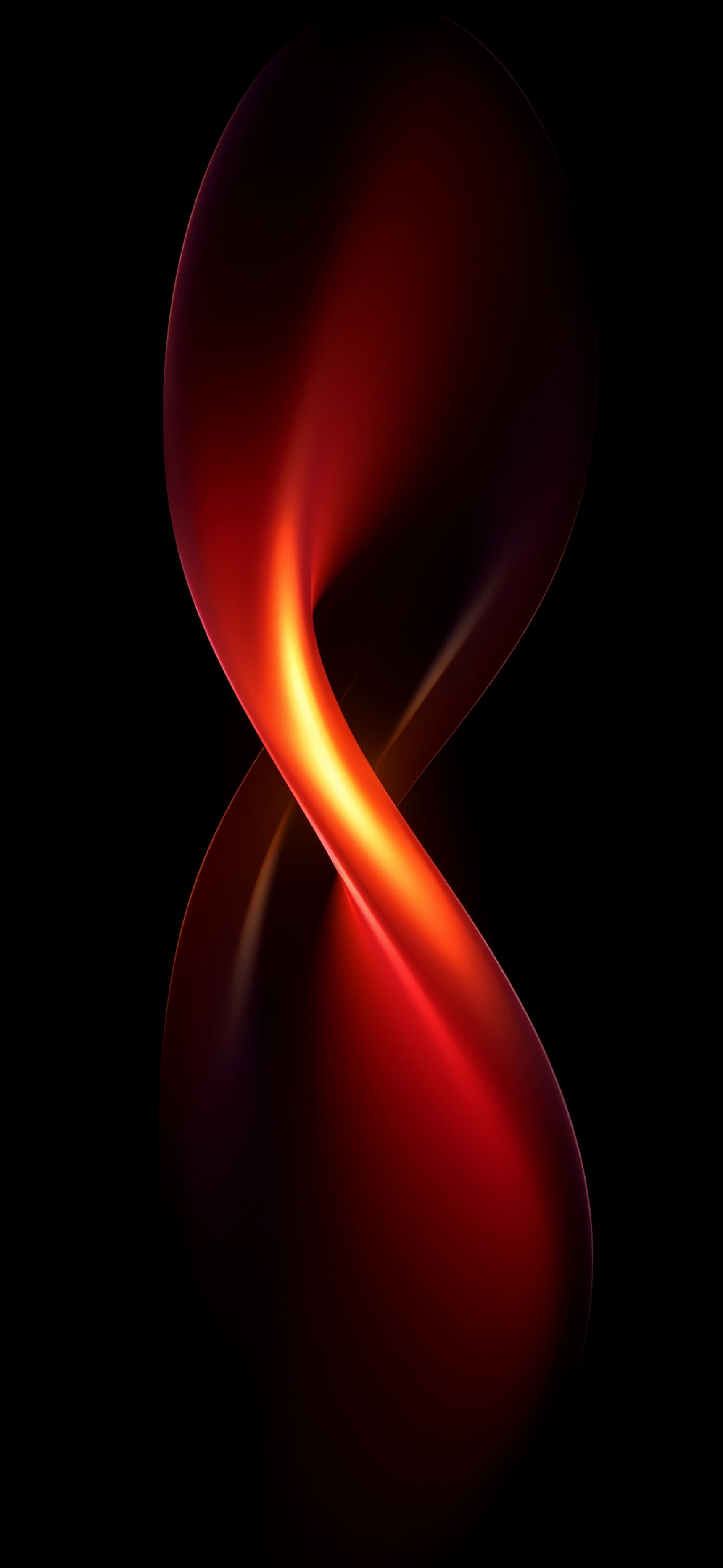 Crimson Fluid Shape - Pro phone wallpaper