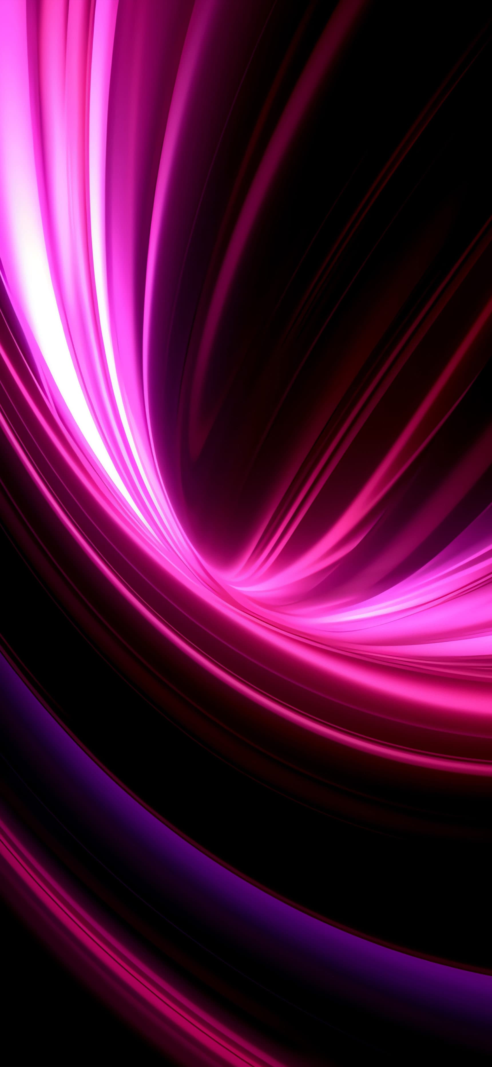 Magenta Light Curve - Pro phone wallpaper
