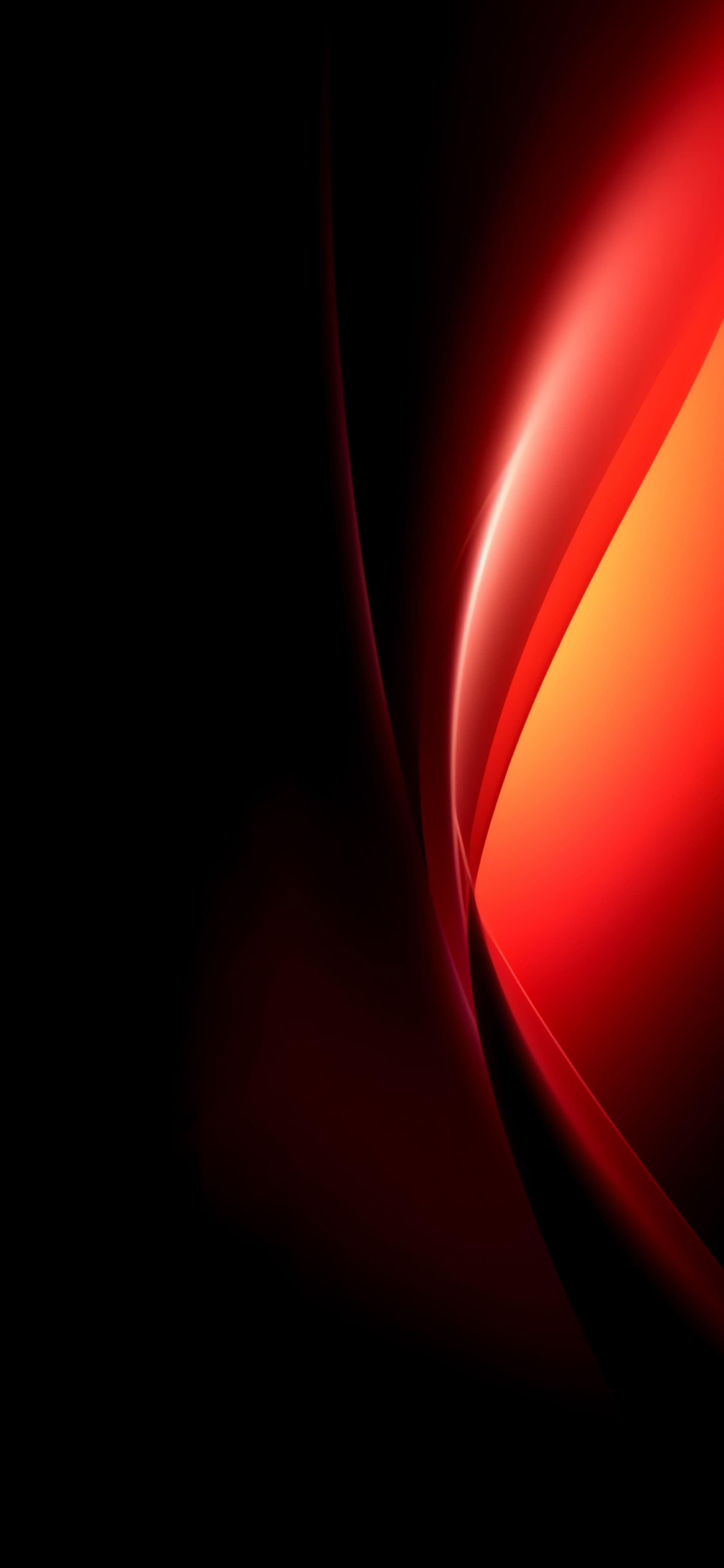 Crimson Abstract Glow - Pro phone wallpaper