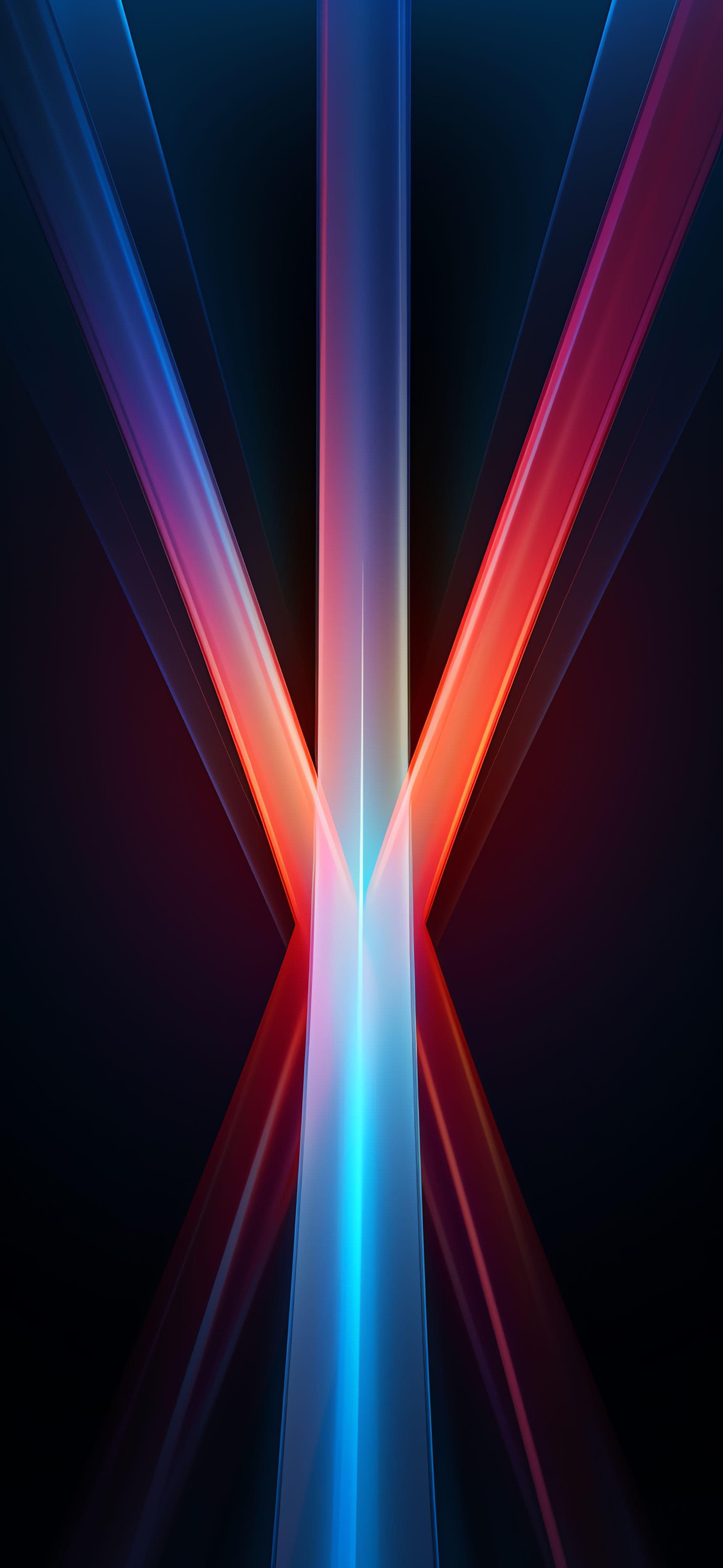 Radiant Light Beams - Pro phone wallpaper