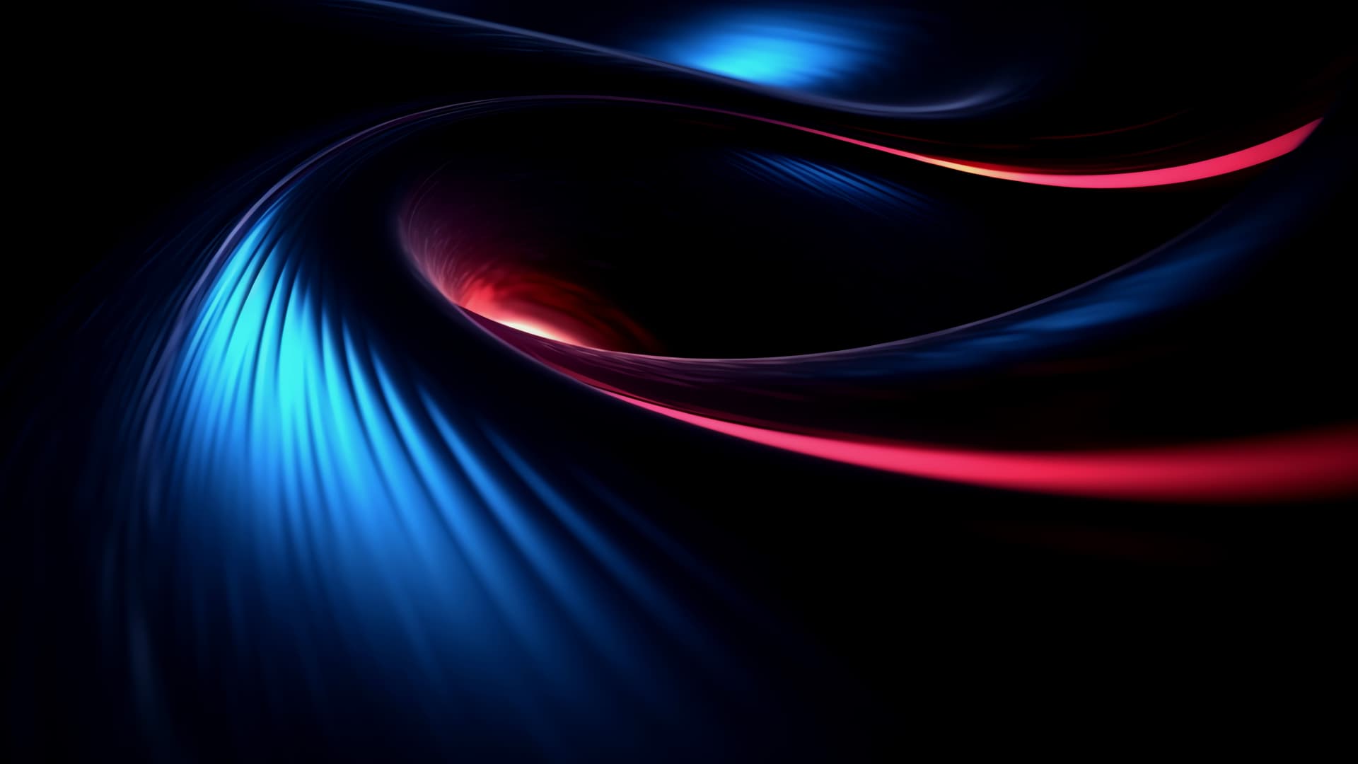 Blue and Red Flow - Pro desktop wallpaper