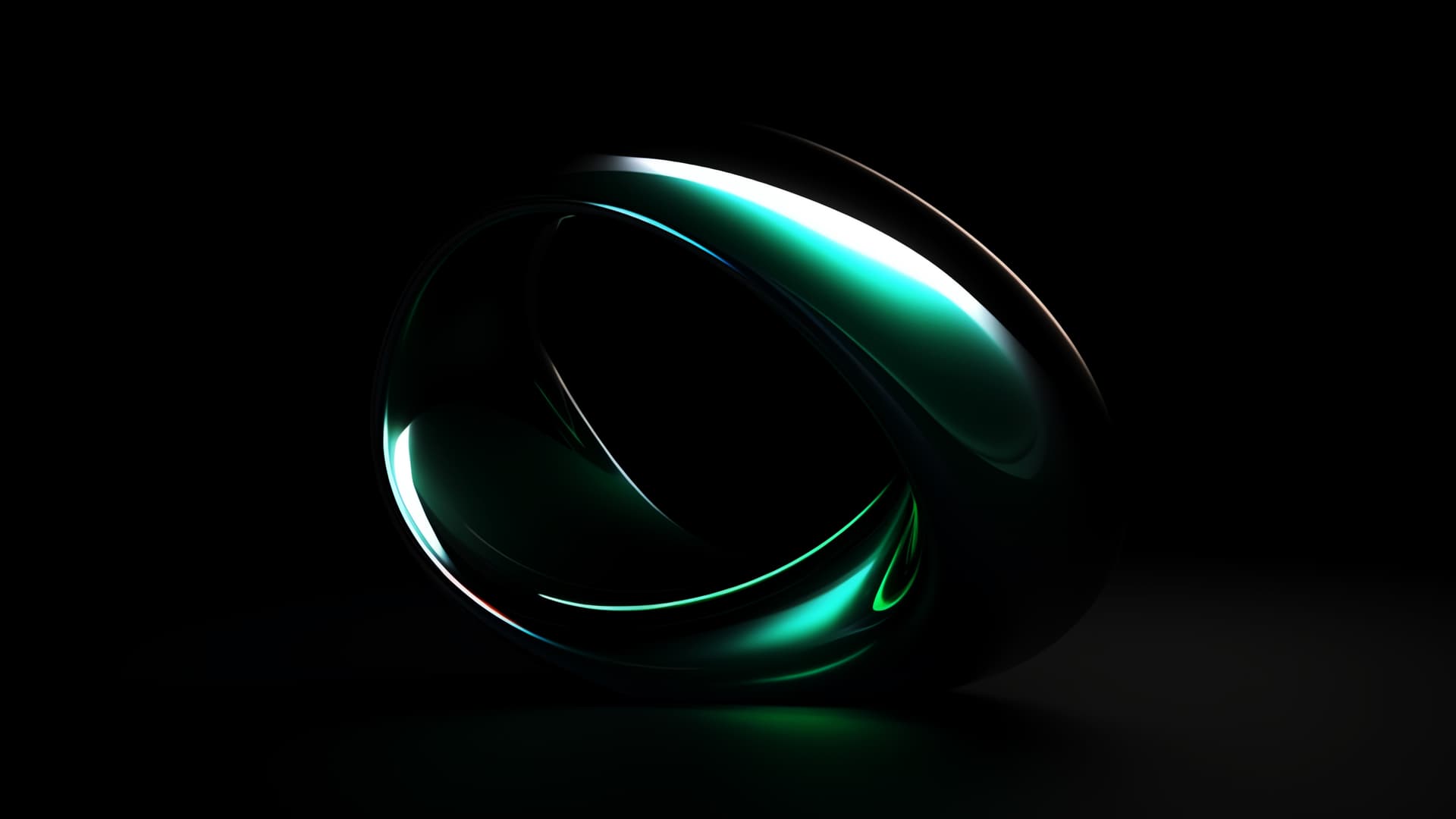 Cosmic Emerald Swirl - Pro desktop wallpaper