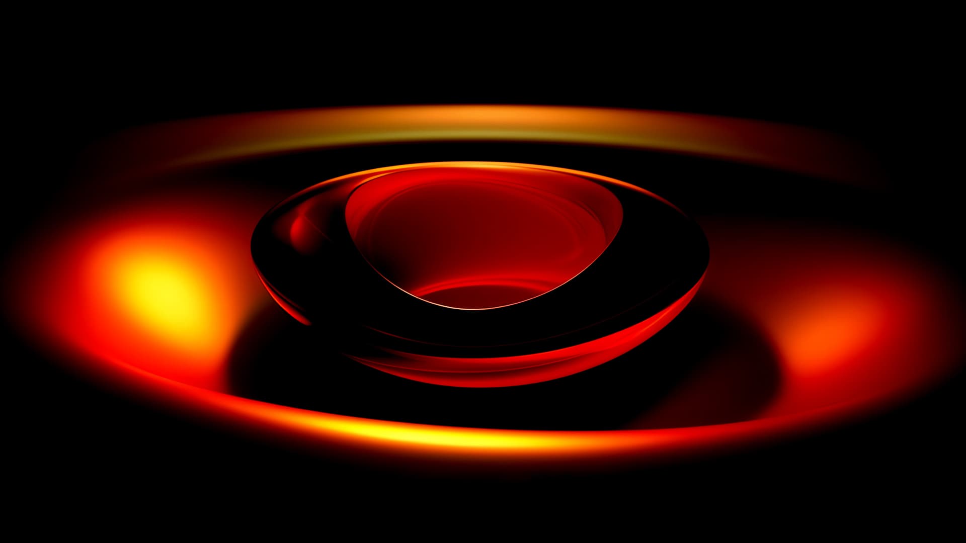 Fiery Center - free desktop wallpaper