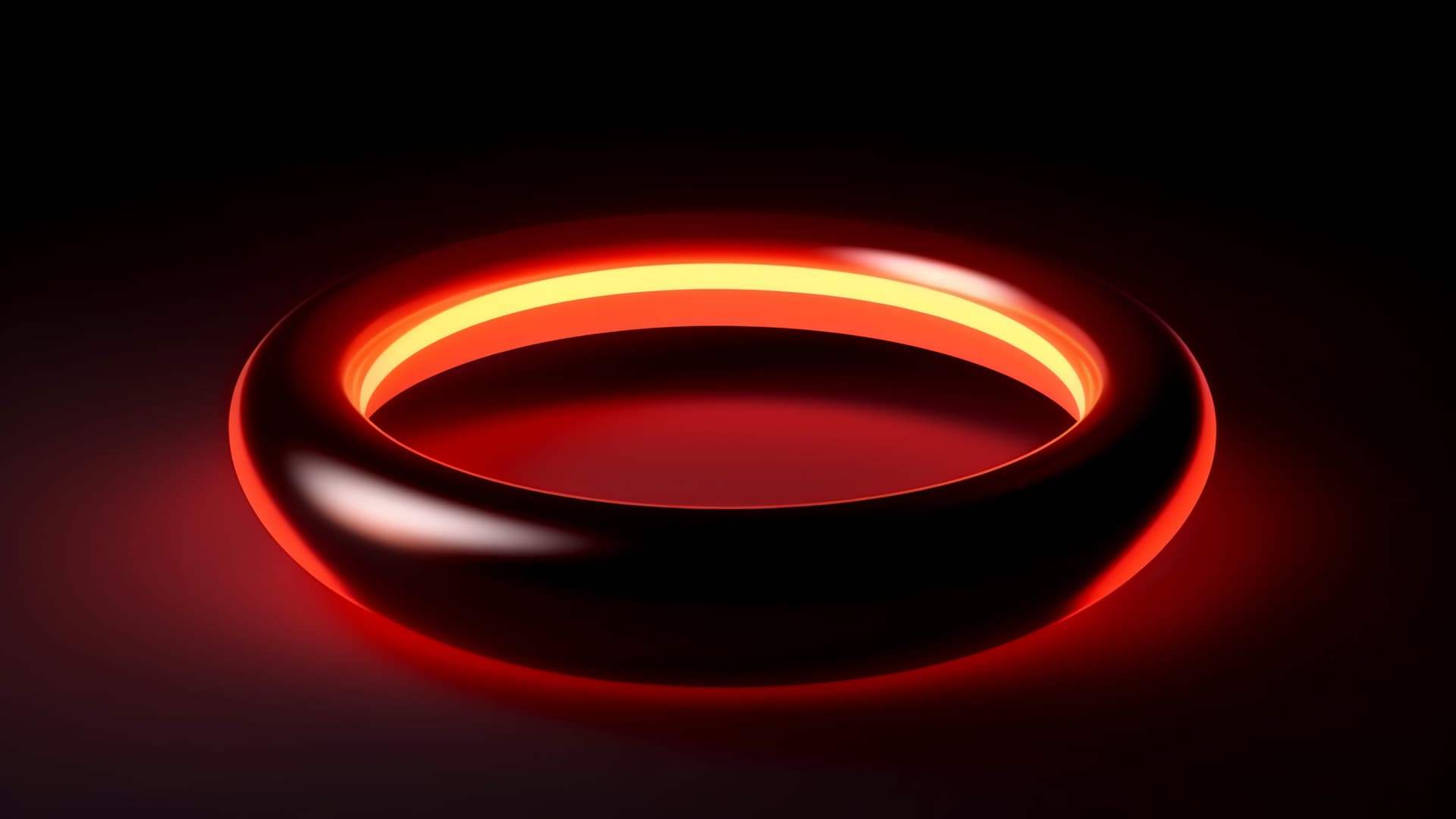 Glowing Ring - free desktop wallpaper