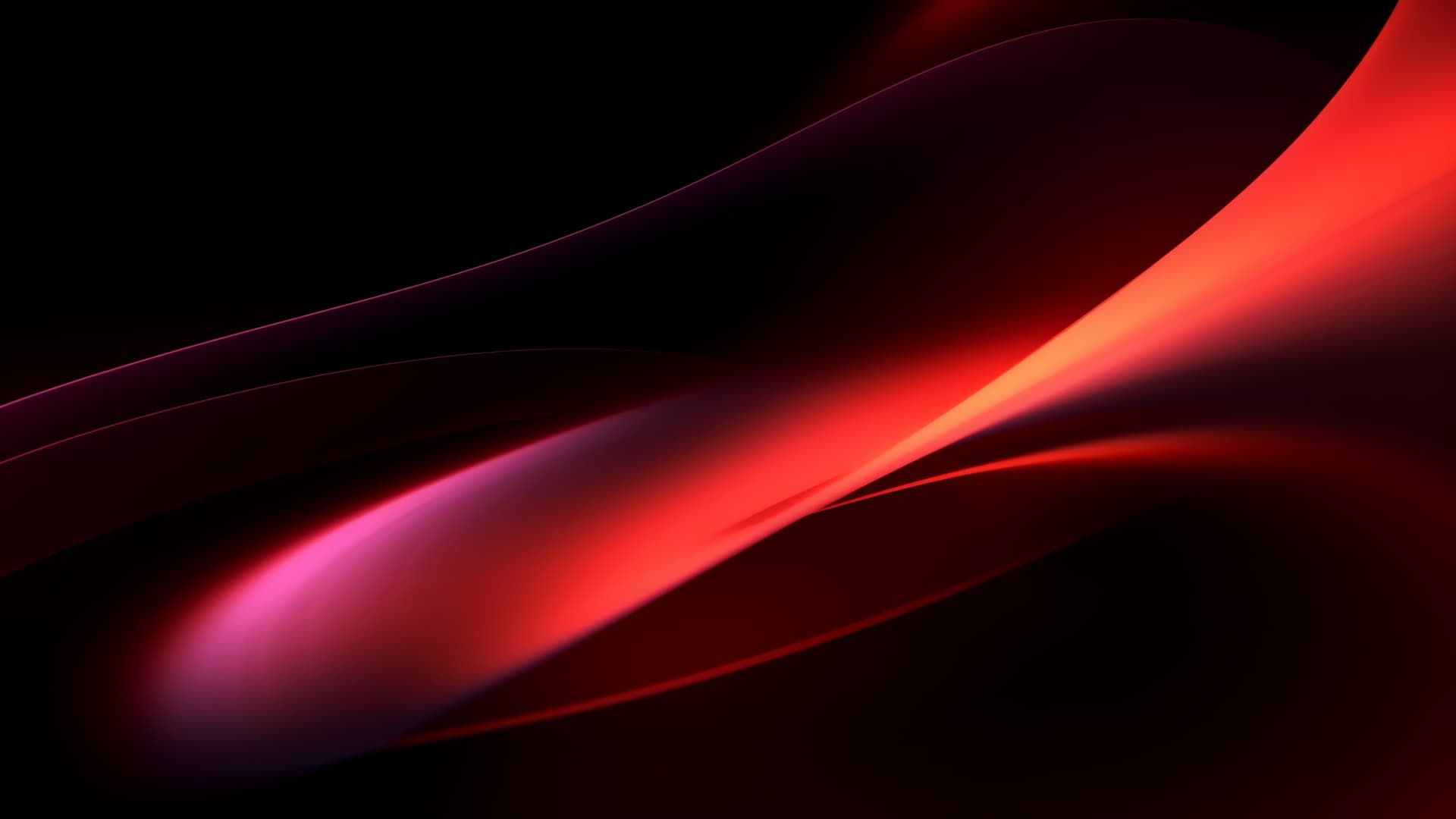 Crimson Wave - free desktop wallpaper