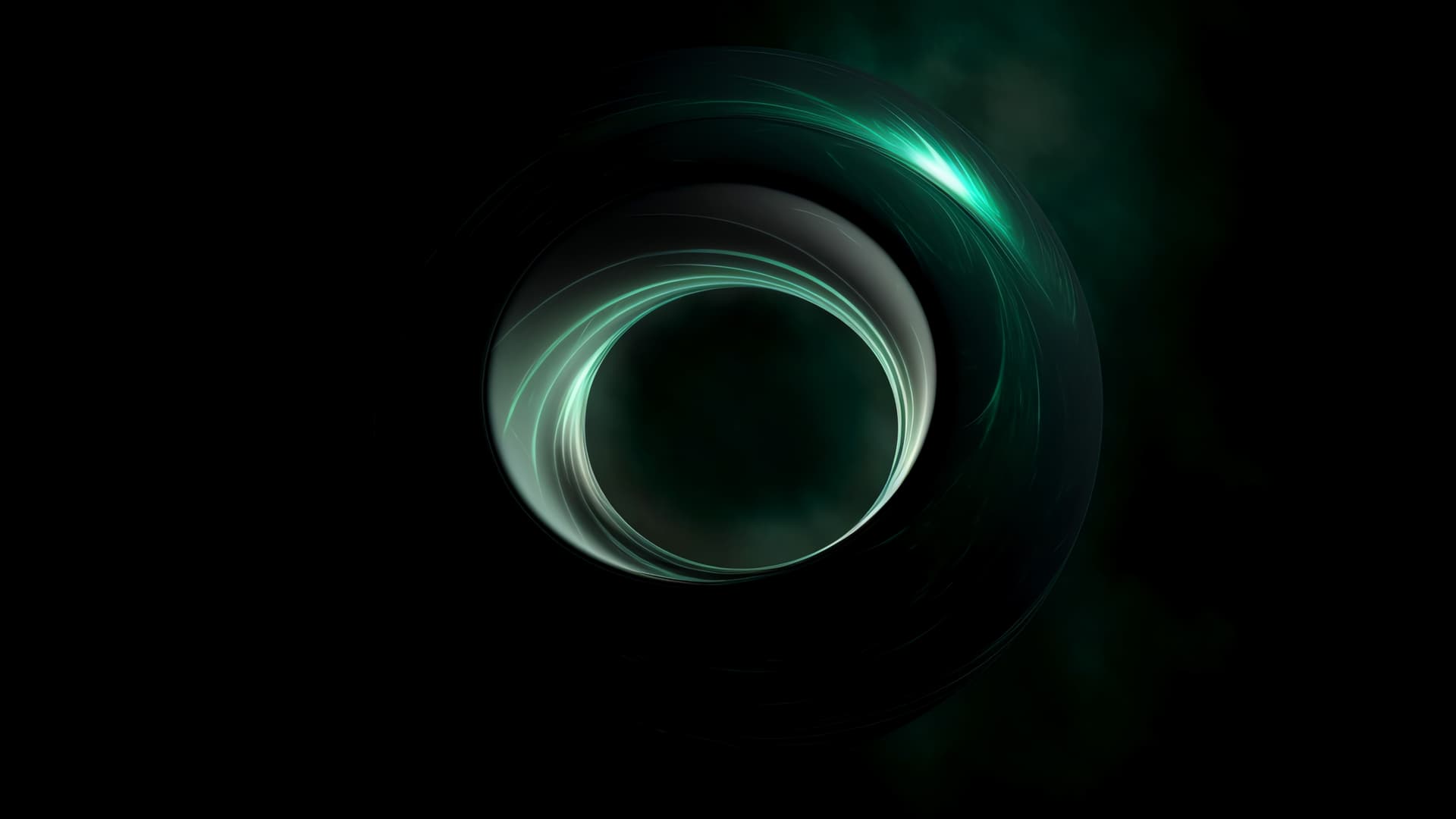 Green Orb - free desktop wallpaper