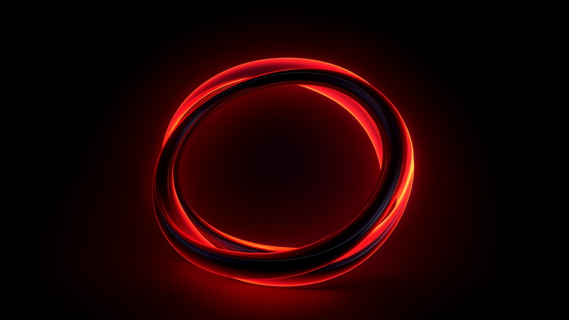 Red Loop - free desktop wallpaper