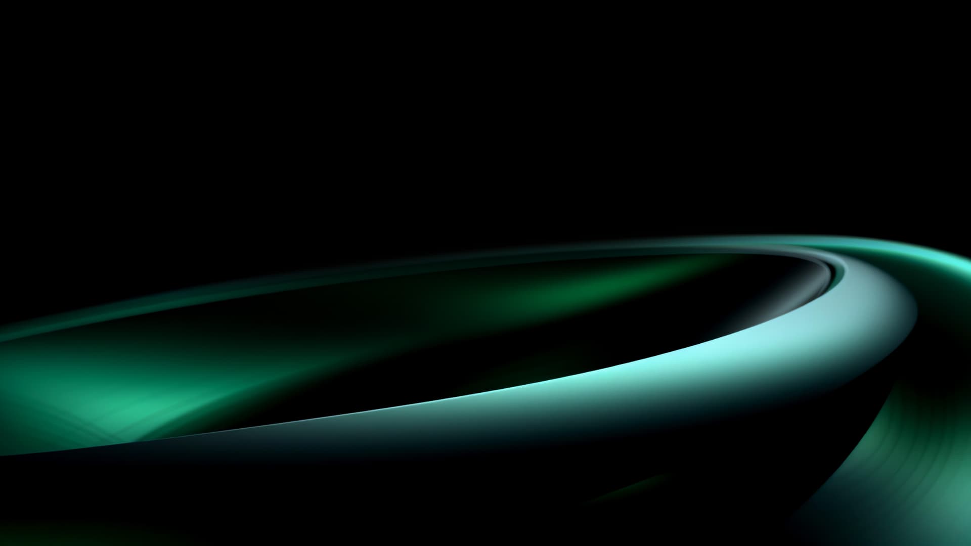 Green Curve - Pro desktop wallpaper