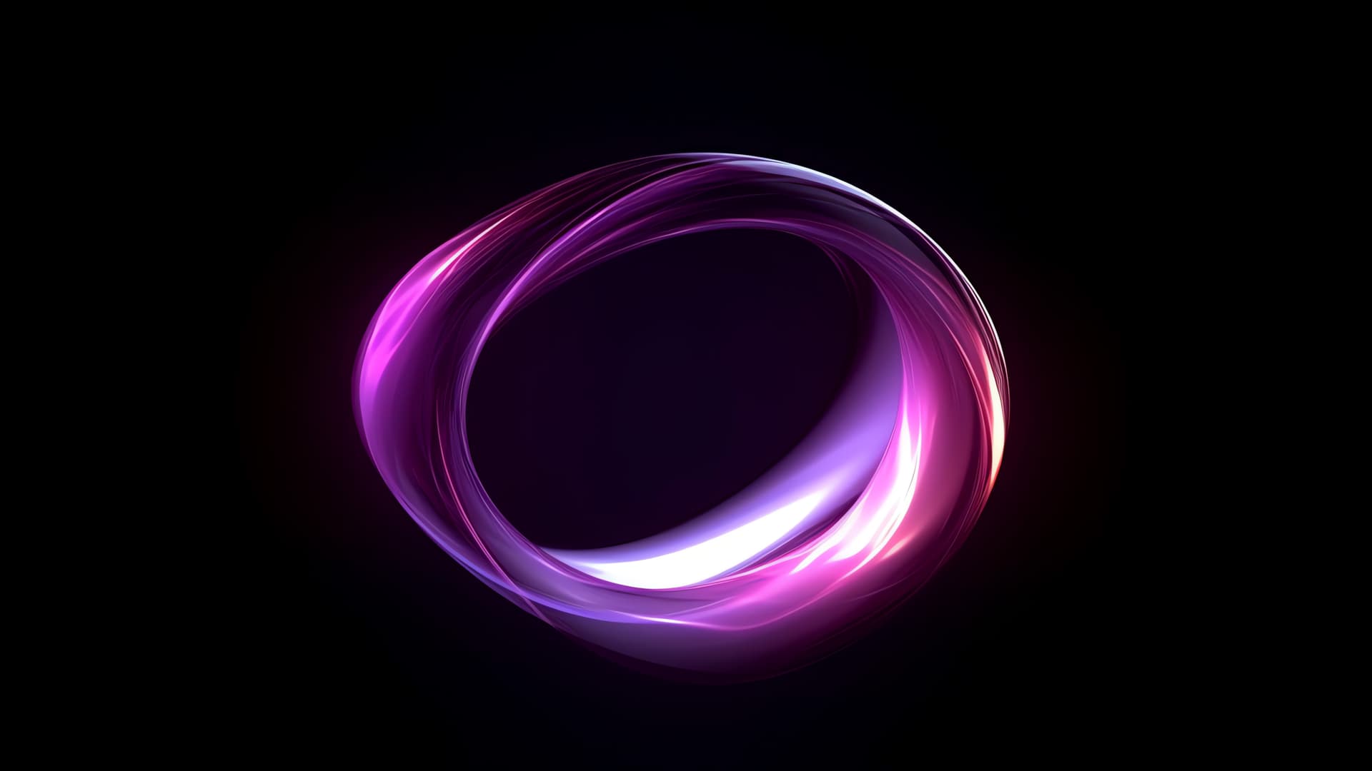 Pink Twisted Shape - free desktop wallpaper