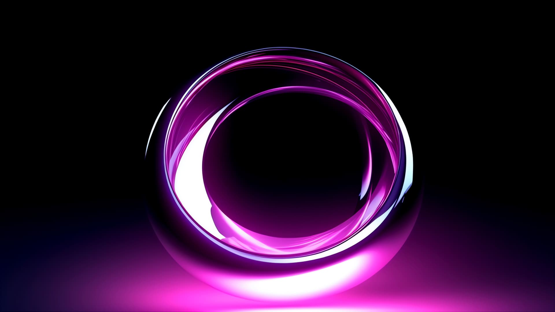 Pink Circular Shape - free desktop wallpaper