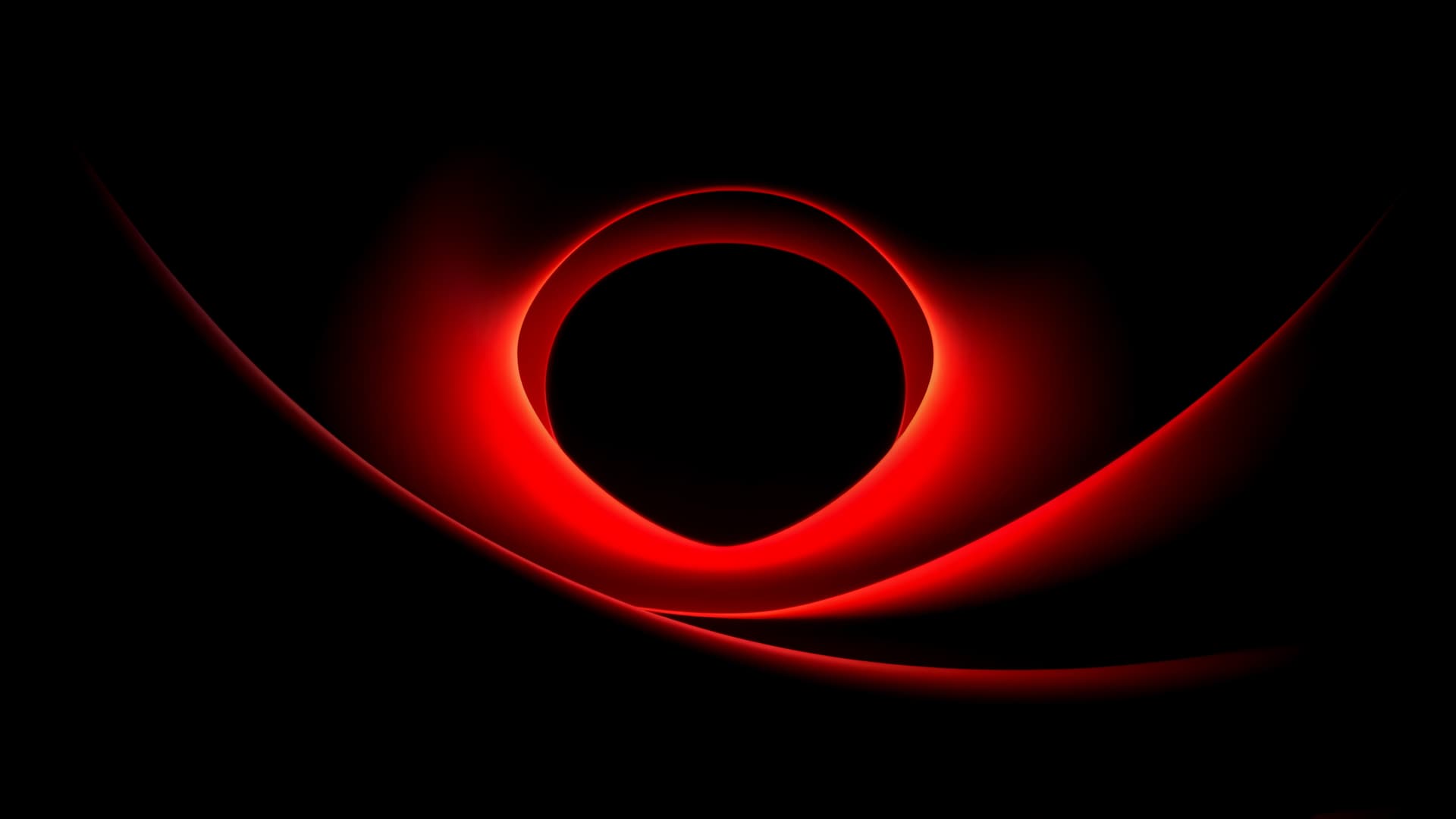 Red Curved Lines - Pro desktop wallpaper