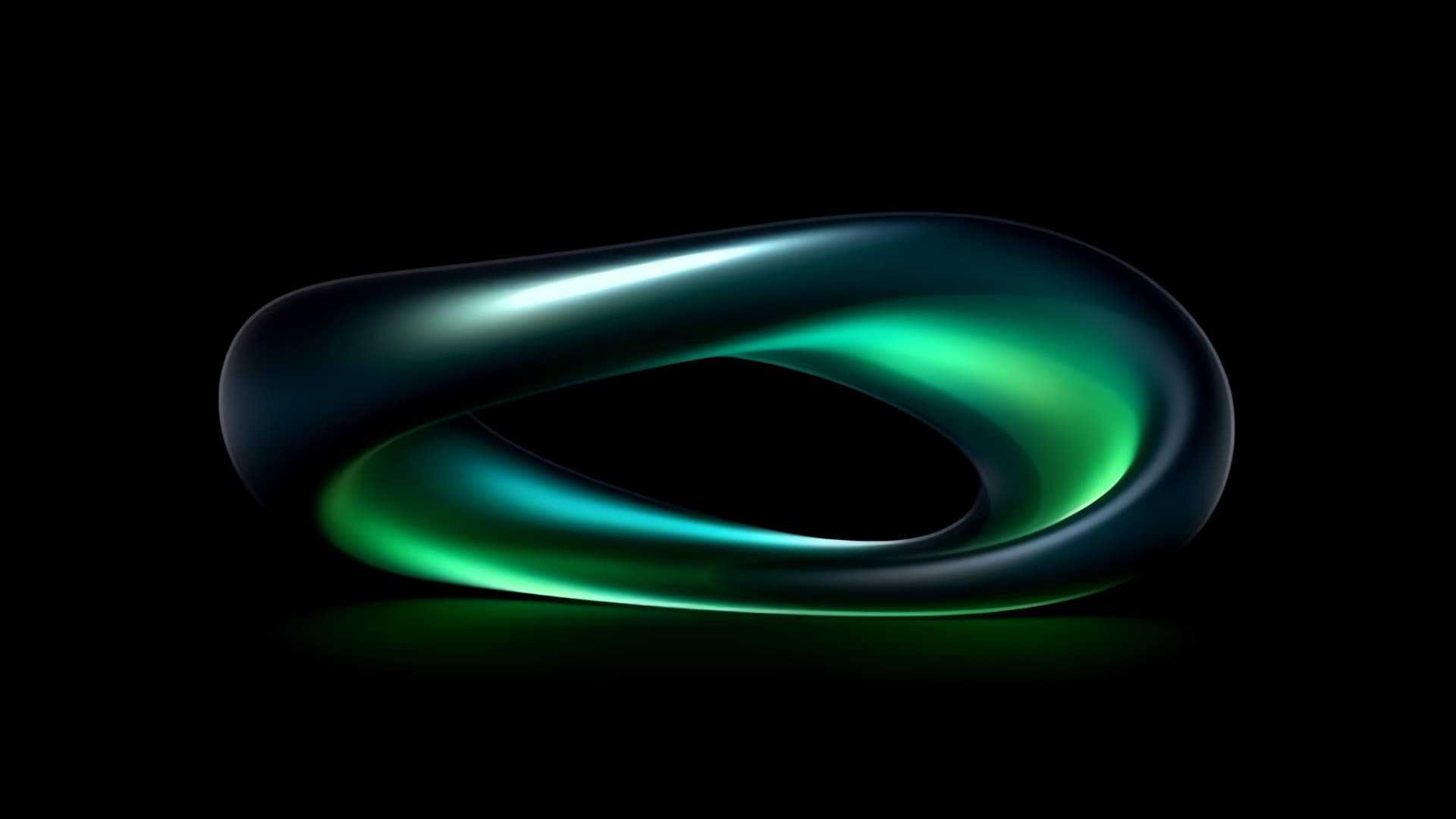 Emerald Twisted Glow - Pro desktop wallpaper