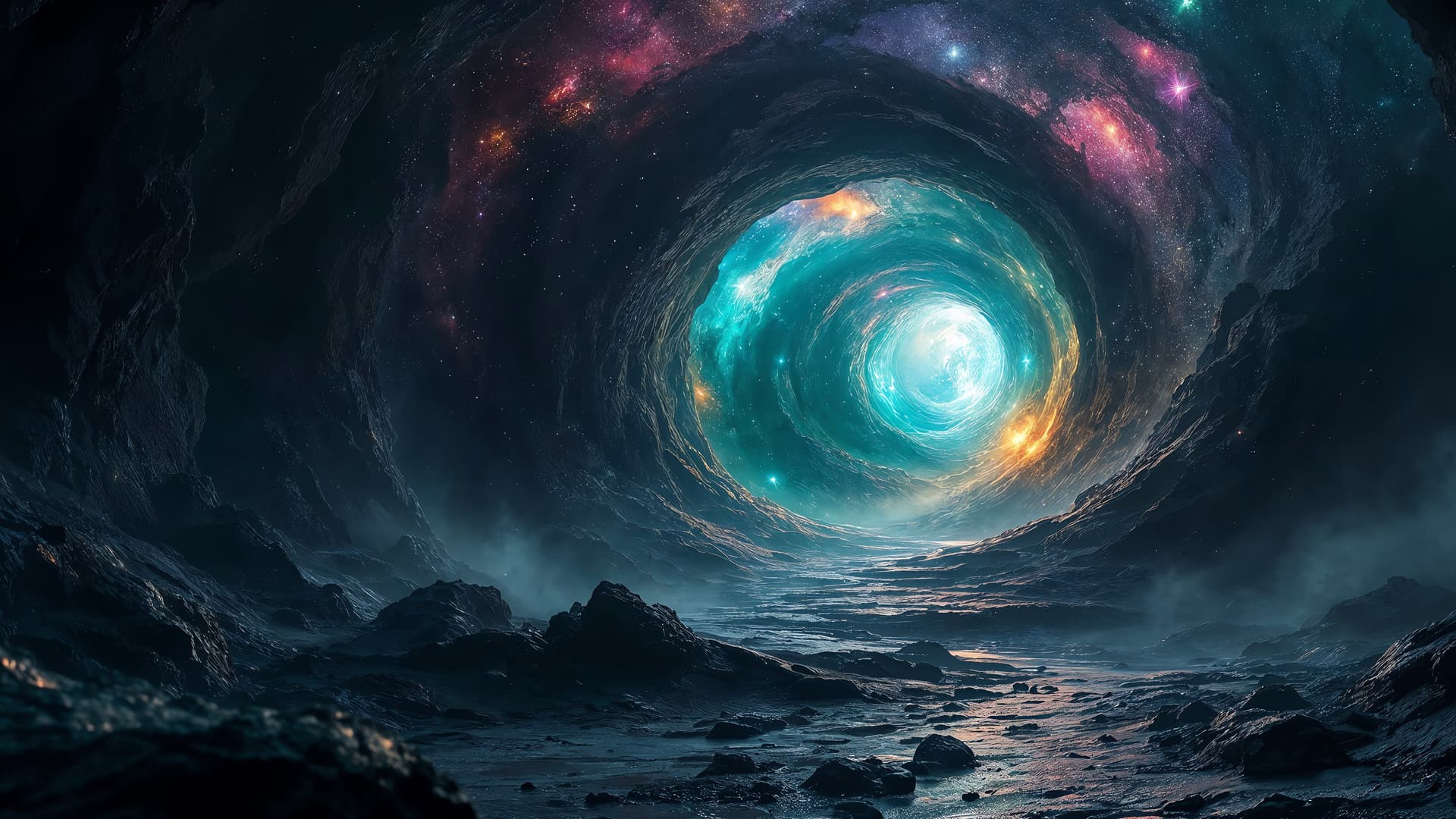Galactic Portal - Pro desktop wallpaper