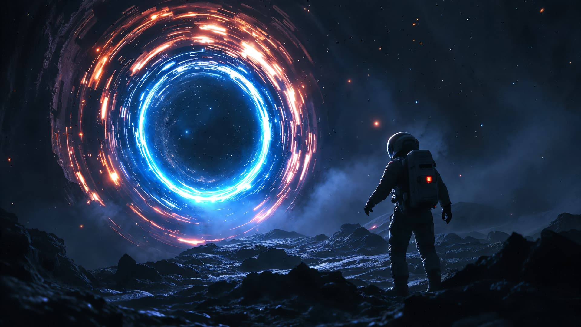 Galactic Gateway - Pro desktop wallpaper