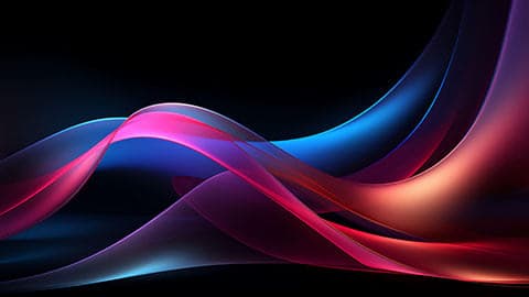 Colorful Waves - Pro desktop wallpaper download