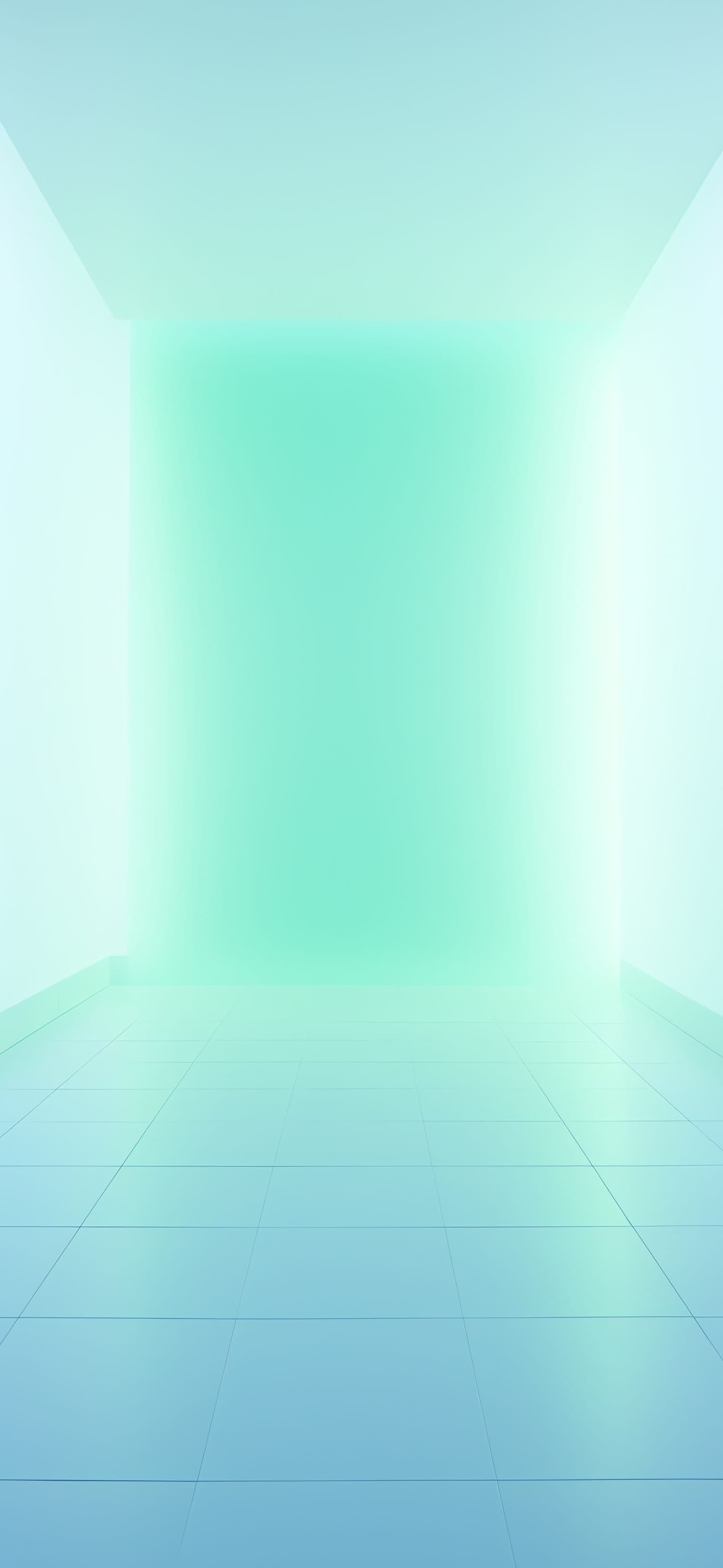 Aqua Room Glow - Pro phone wallpaper
