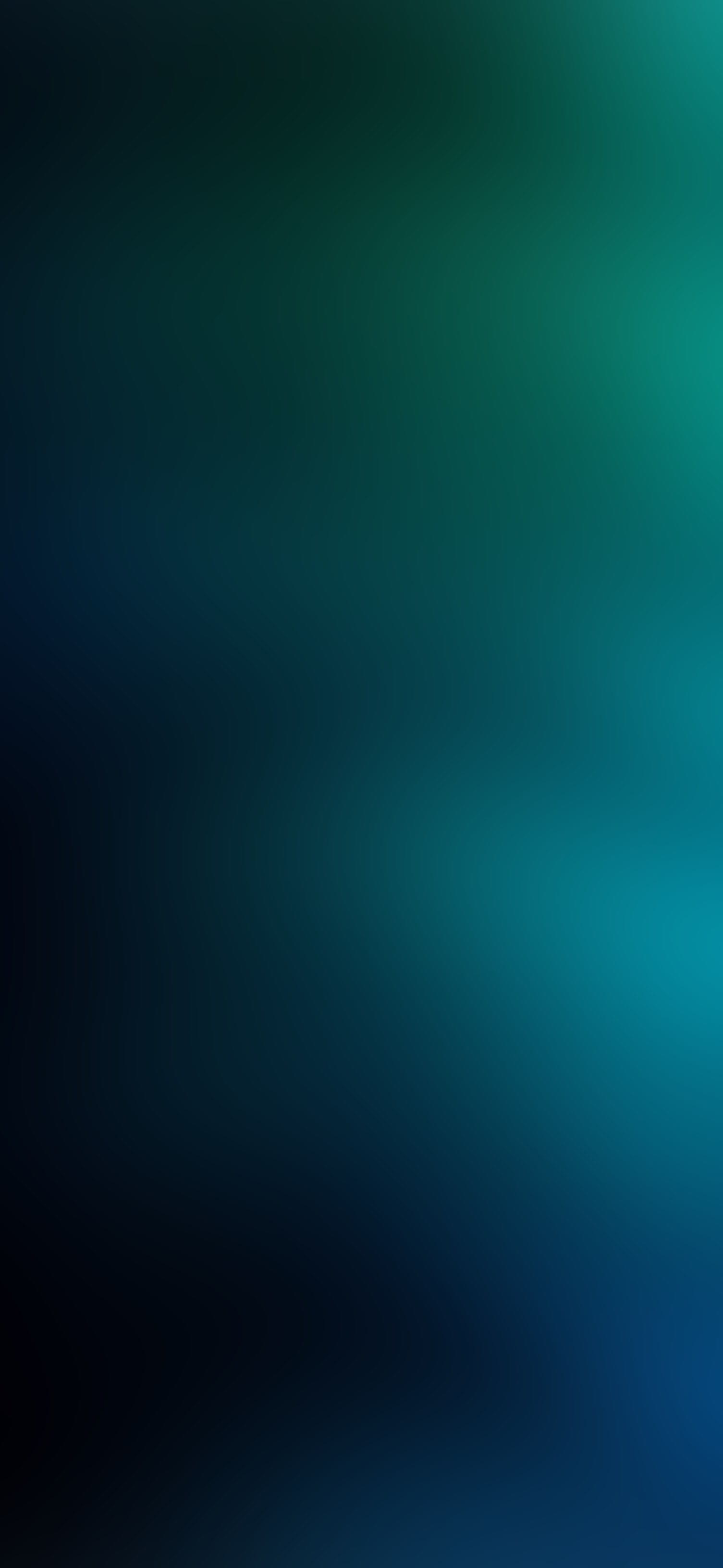 Teal Gradient Blur - Pro phone wallpaper