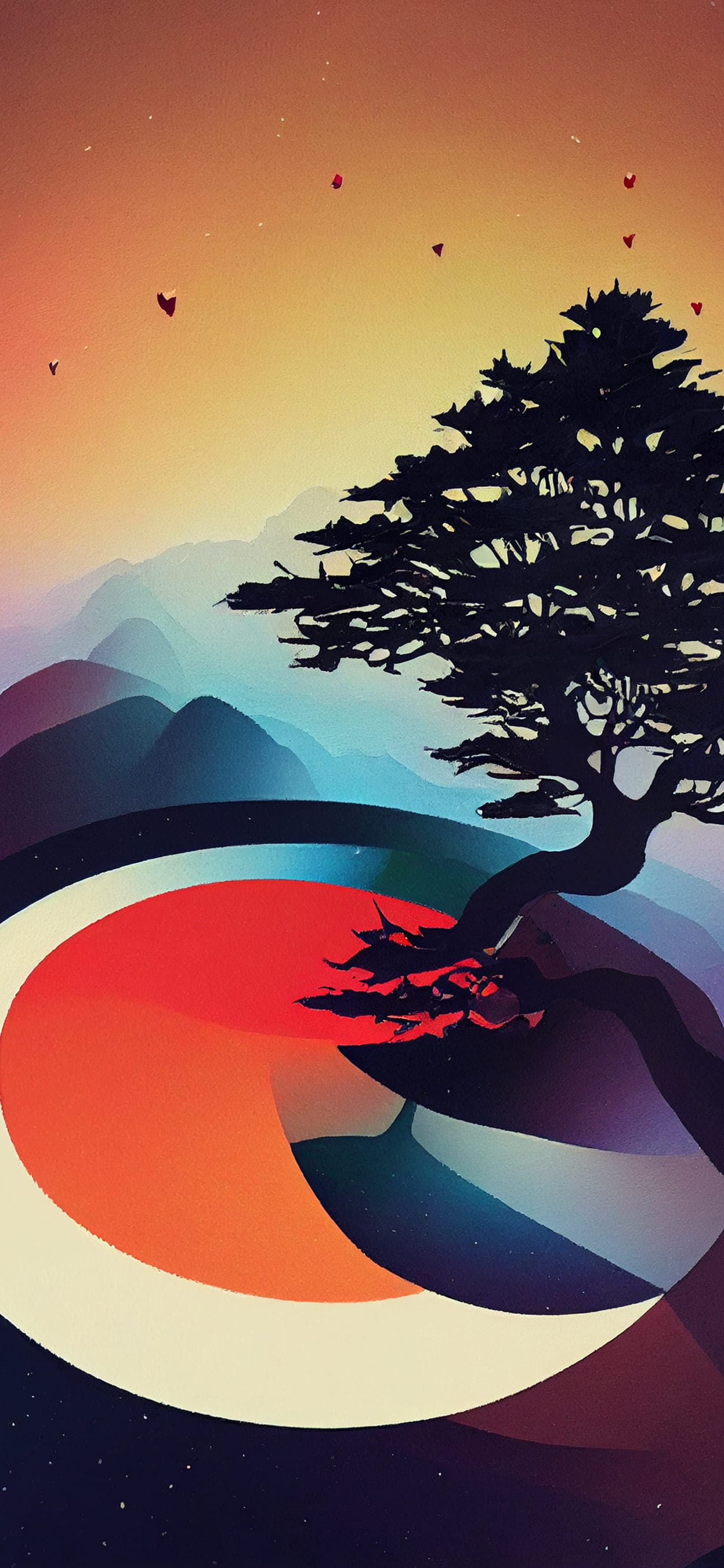 Zen Tree - Pro phone wallpaper