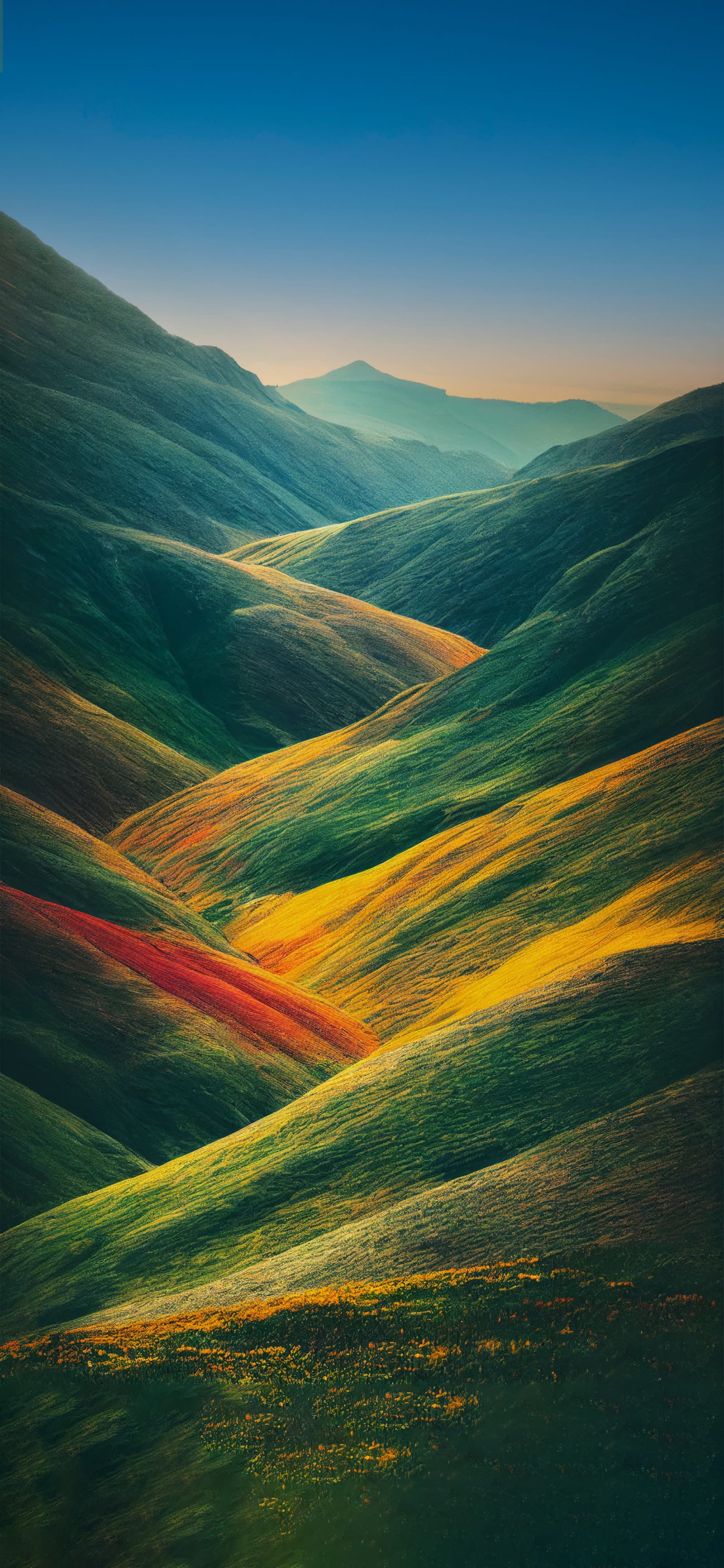 Rolling Green Hills - Pro phone wallpaper