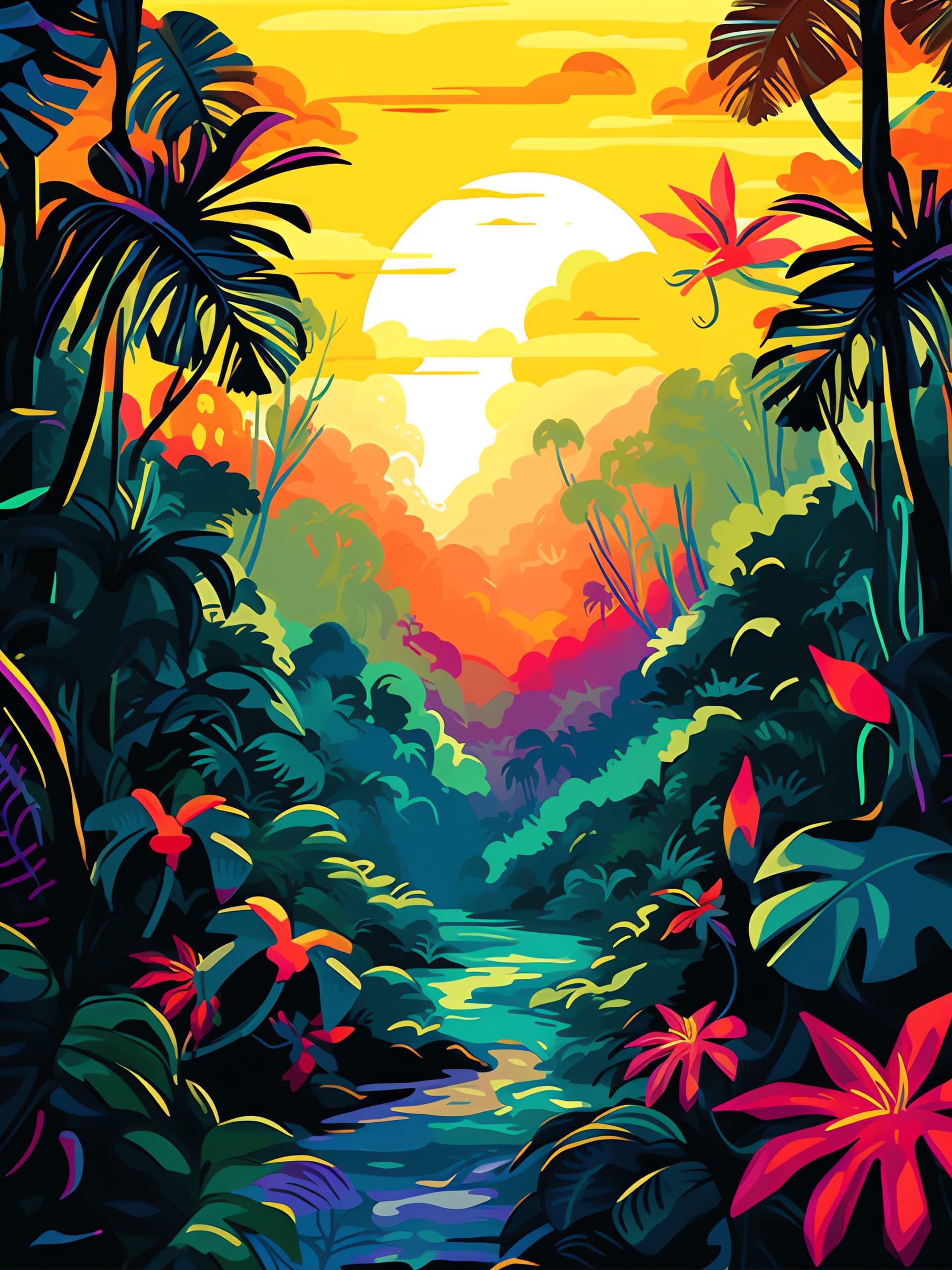 Tropical Paradise - Pro phone wallpaper