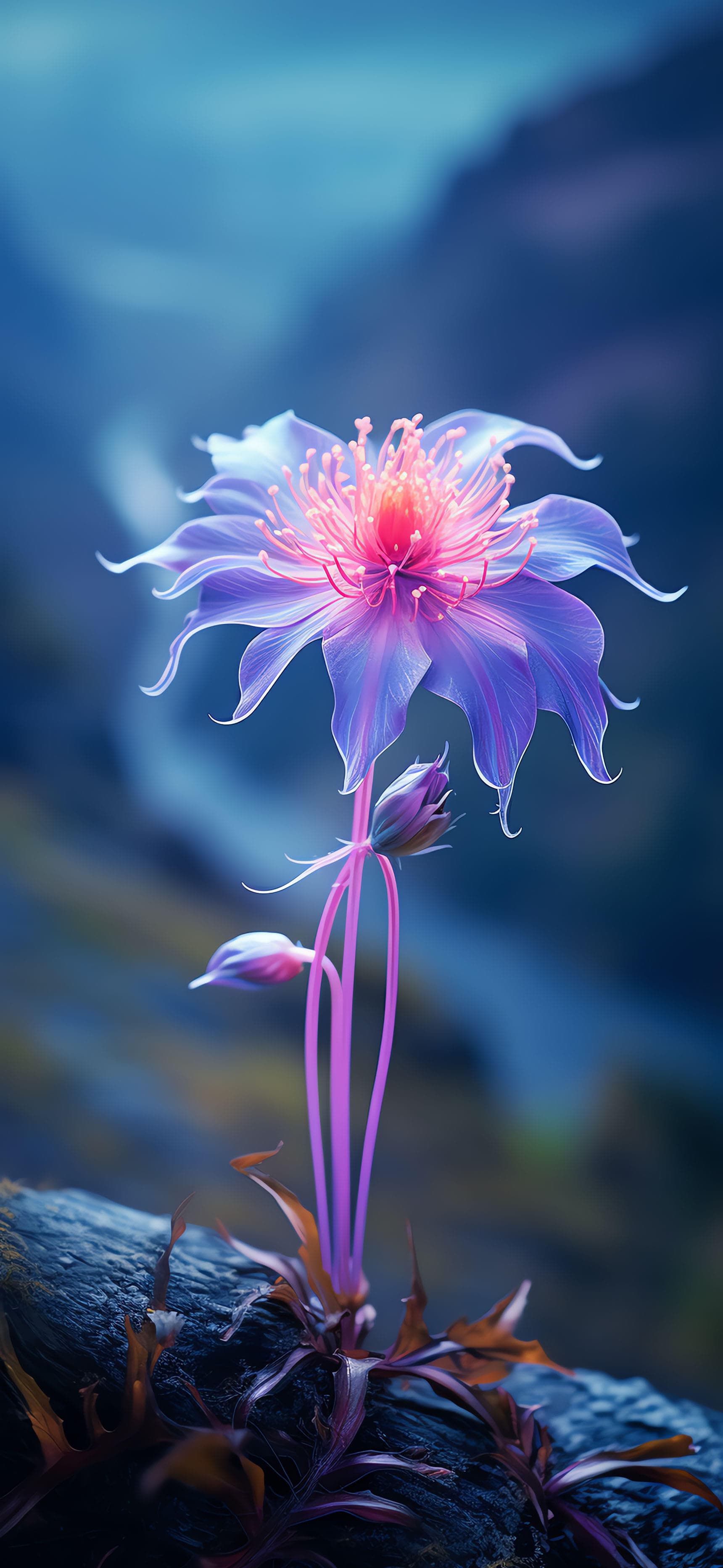 Ethereal Bloom - Pro phone wallpaper