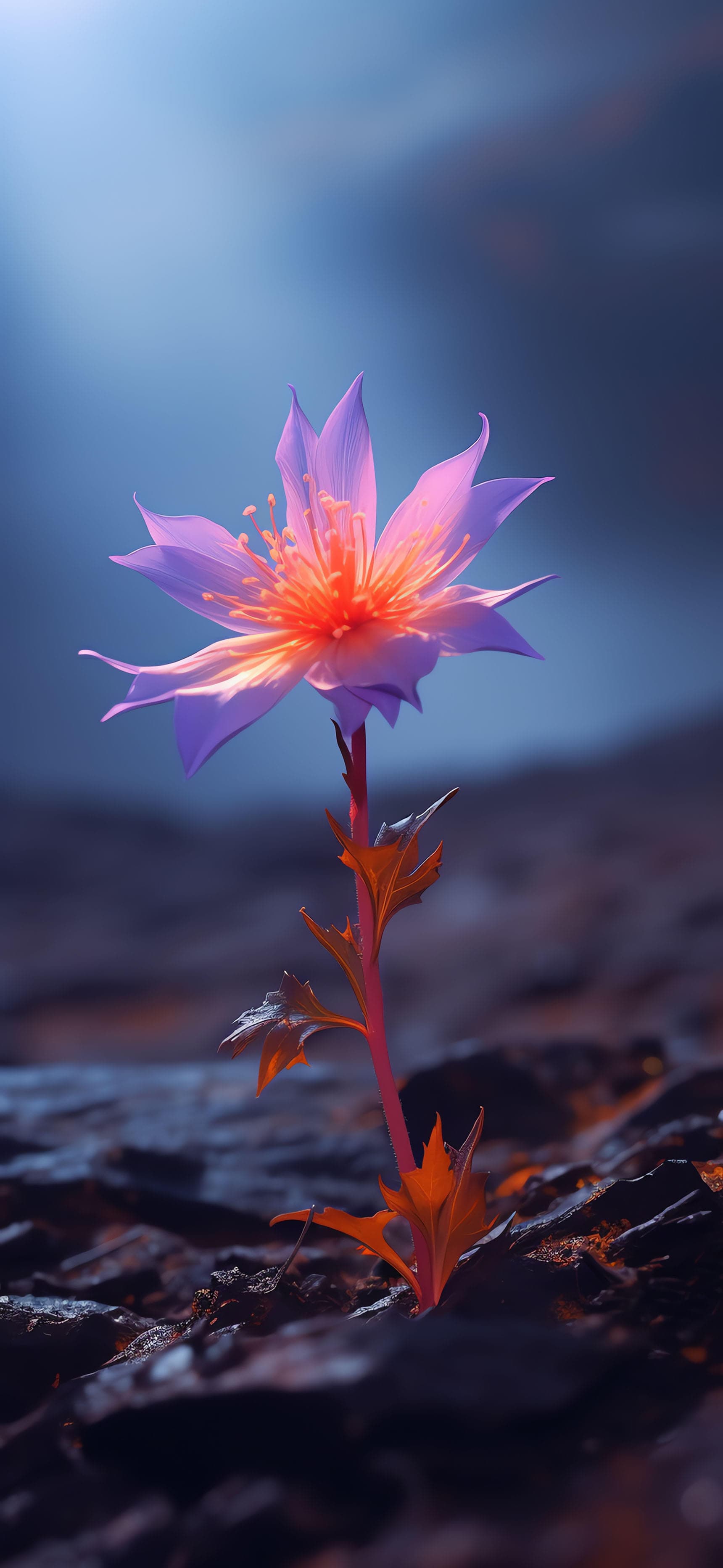 Ethereal Bloom - Pro phone wallpaper