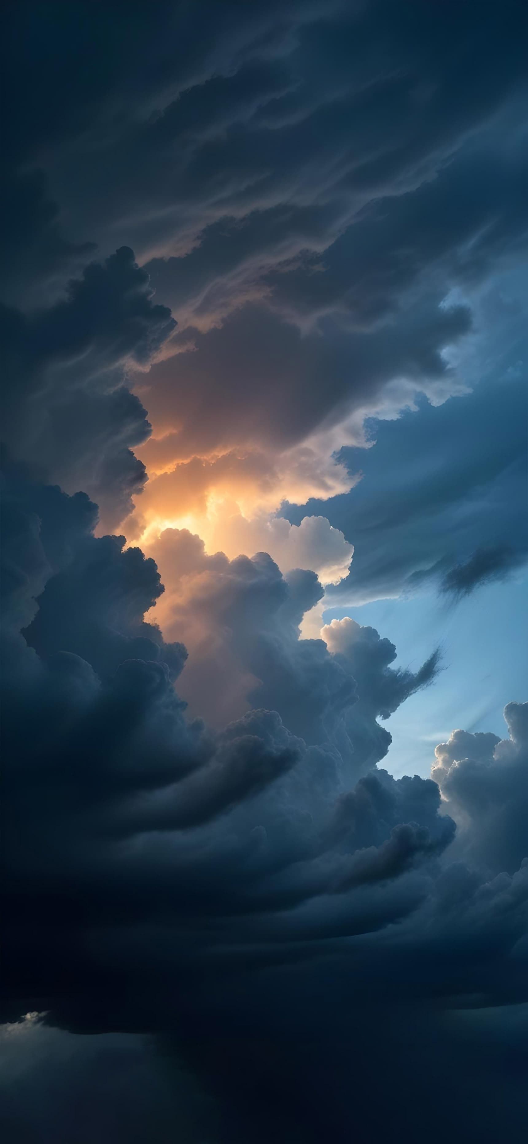 Heaven in the Storm - Pro phone wallpaper
