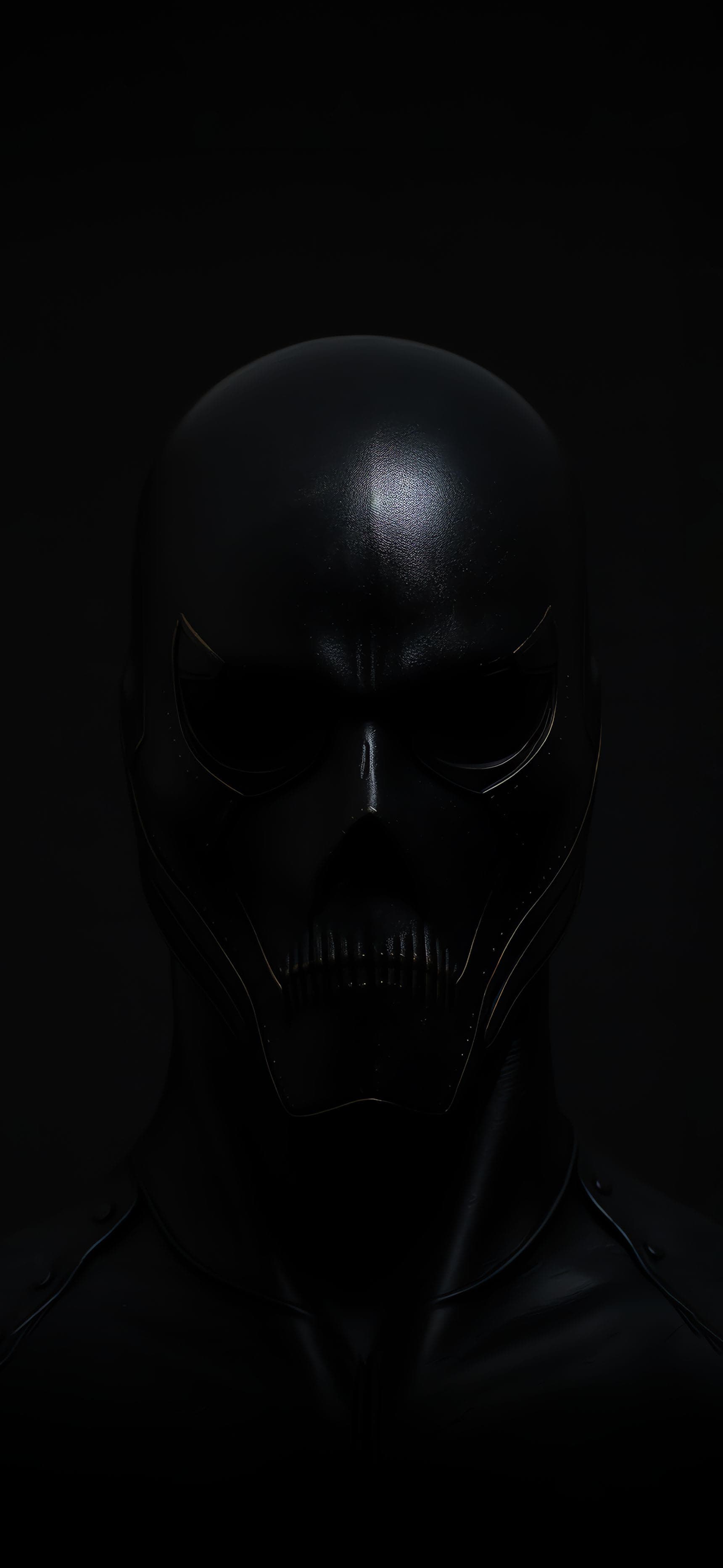 Black Masked Figure - Pro phone wallpaper