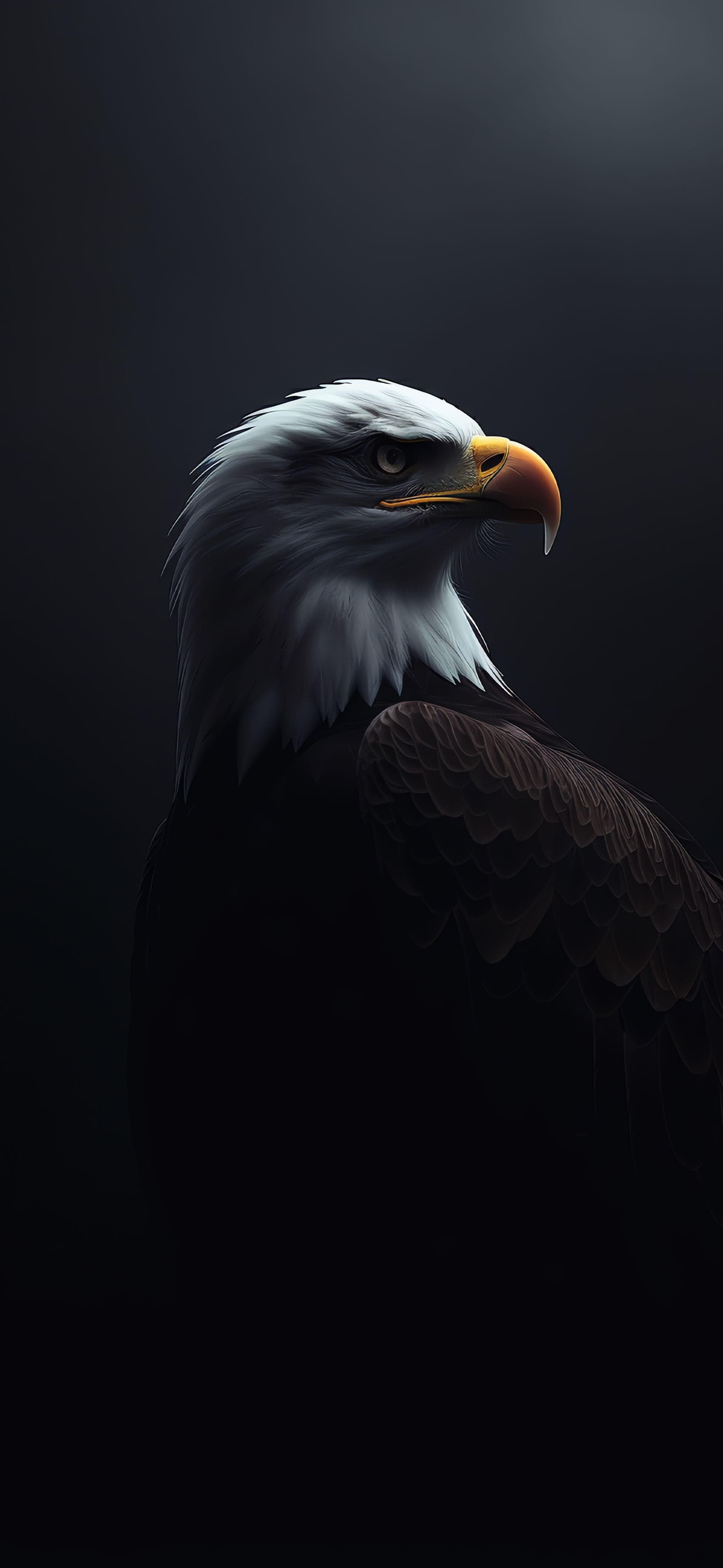 Ethereal Eagle Gaze - Pro phone wallpaper