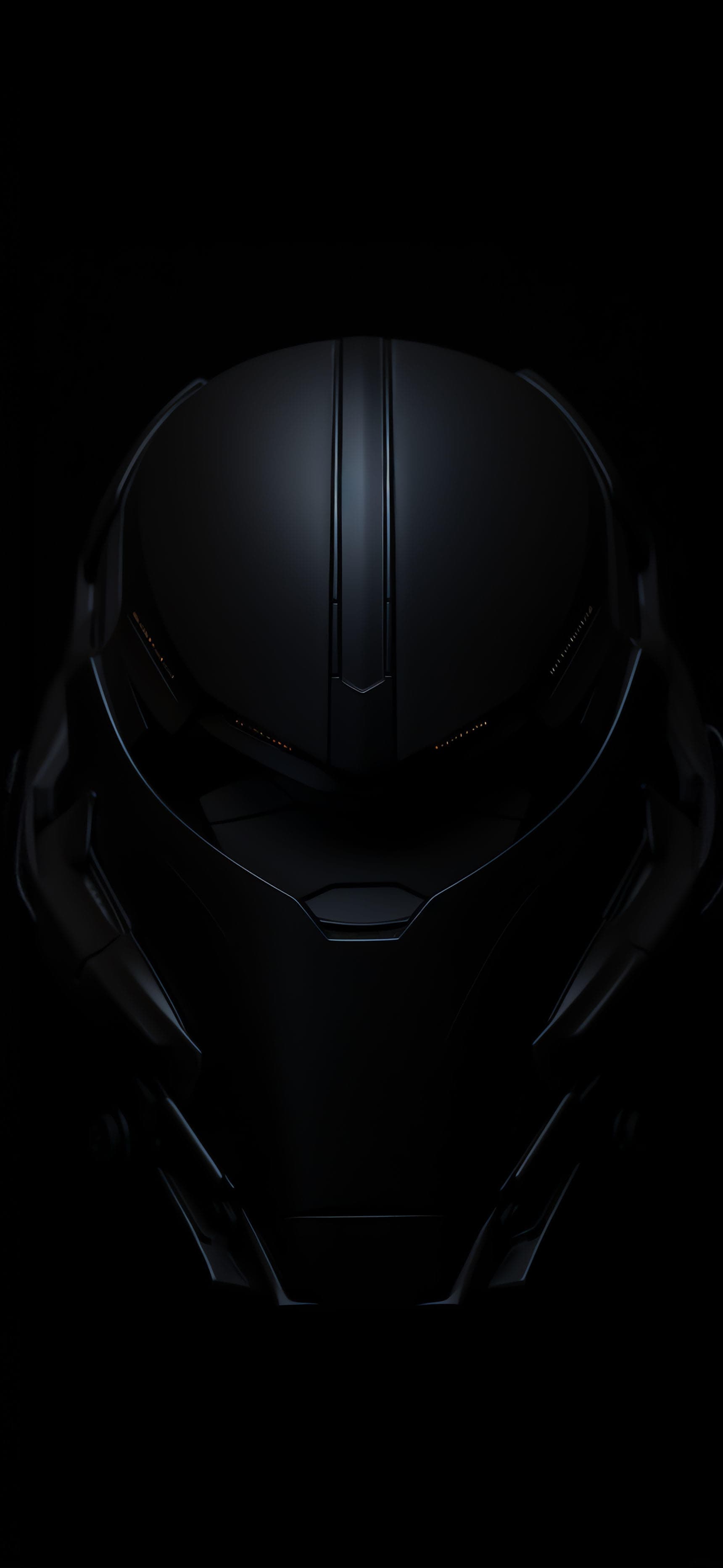 Dark Futuristic Visor - Pro phone wallpaper