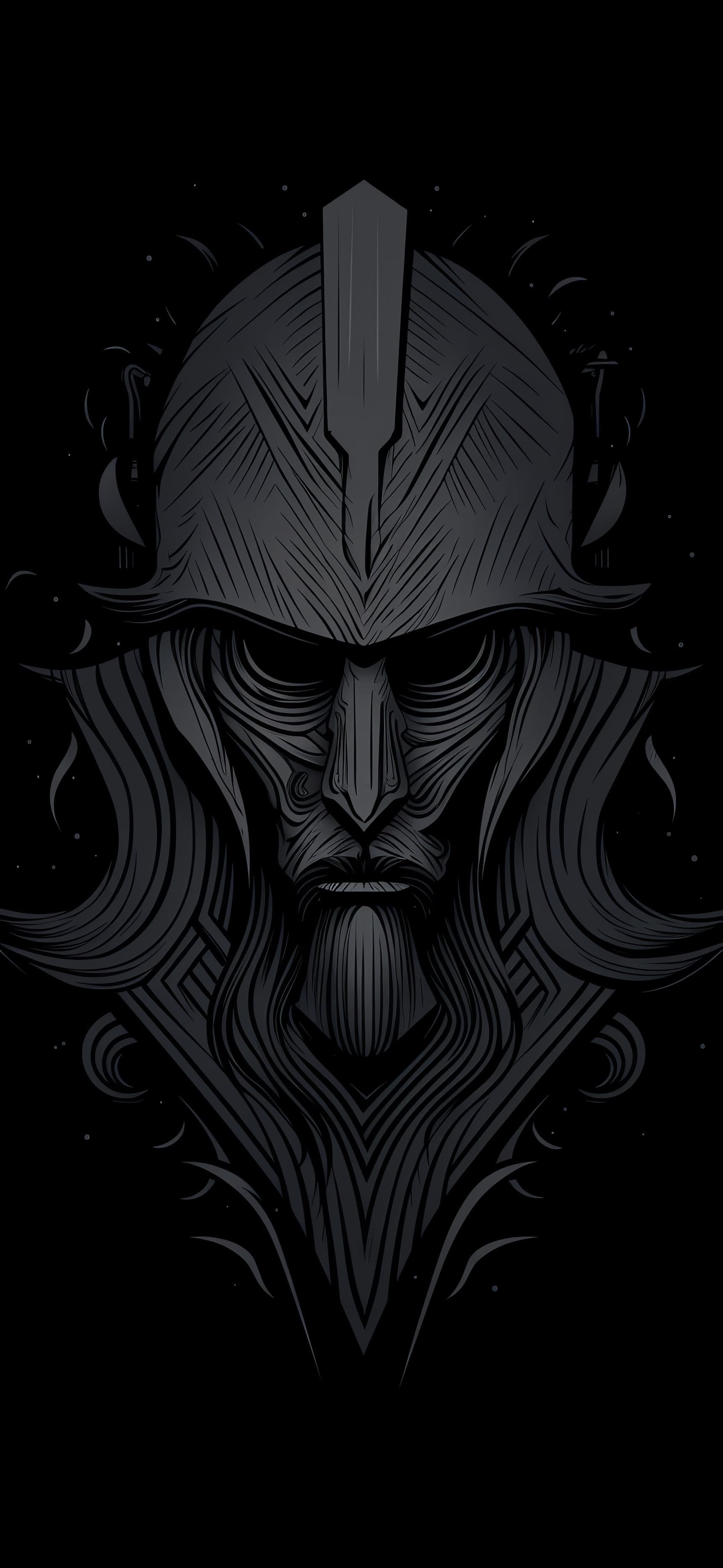 Ancient Warrior Spirit - Pro phone wallpaper