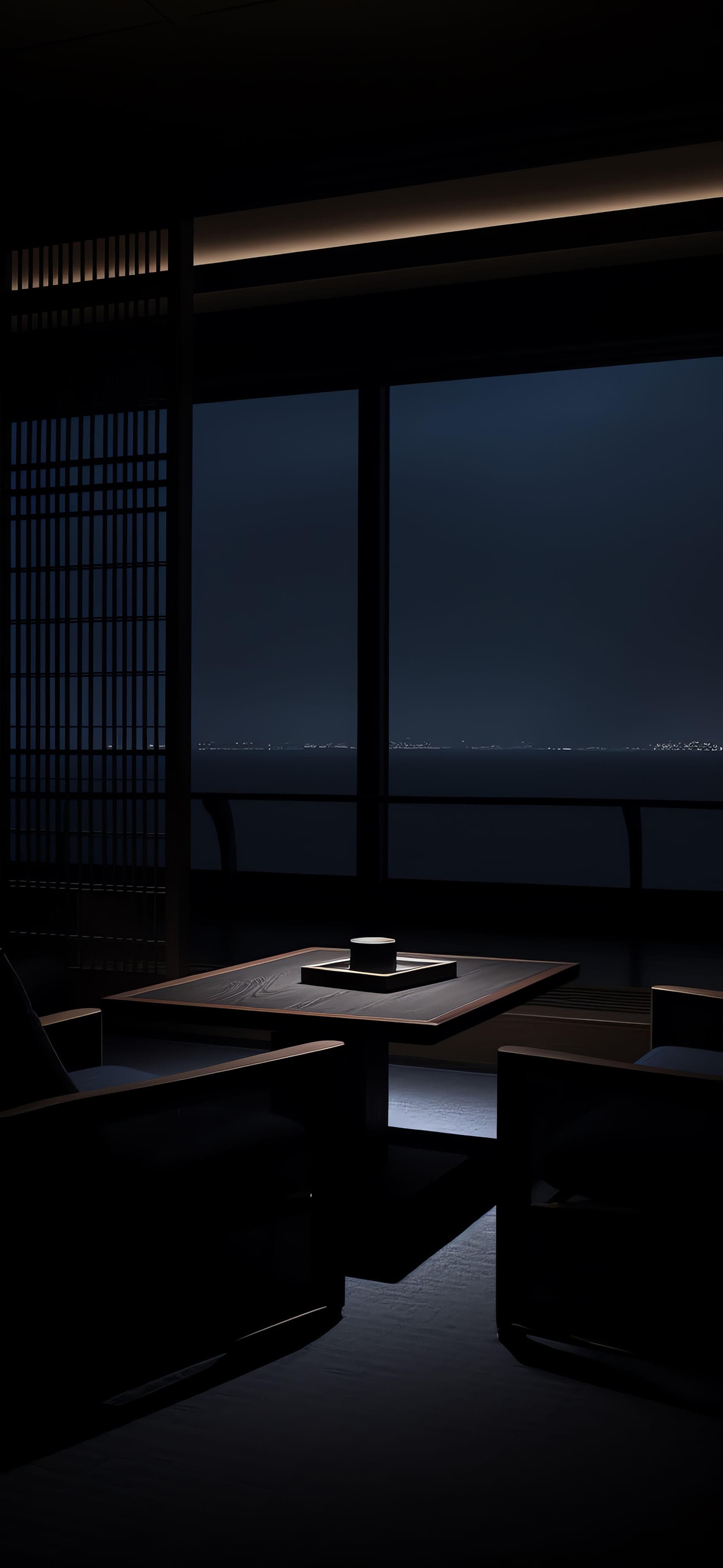 Dark Room View - Pro phone wallpaper