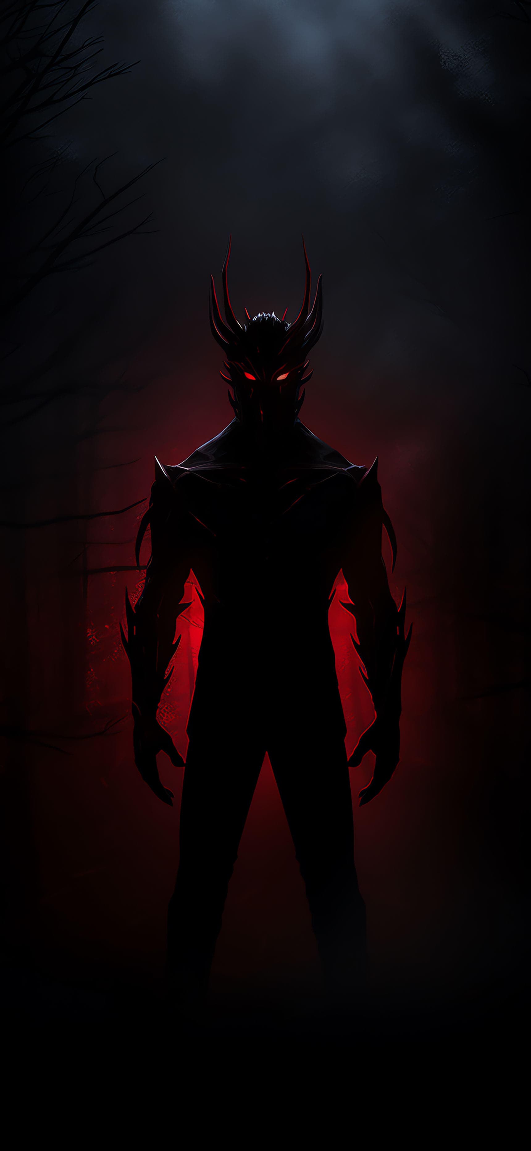 Crimson Demon - Pro phone wallpaper