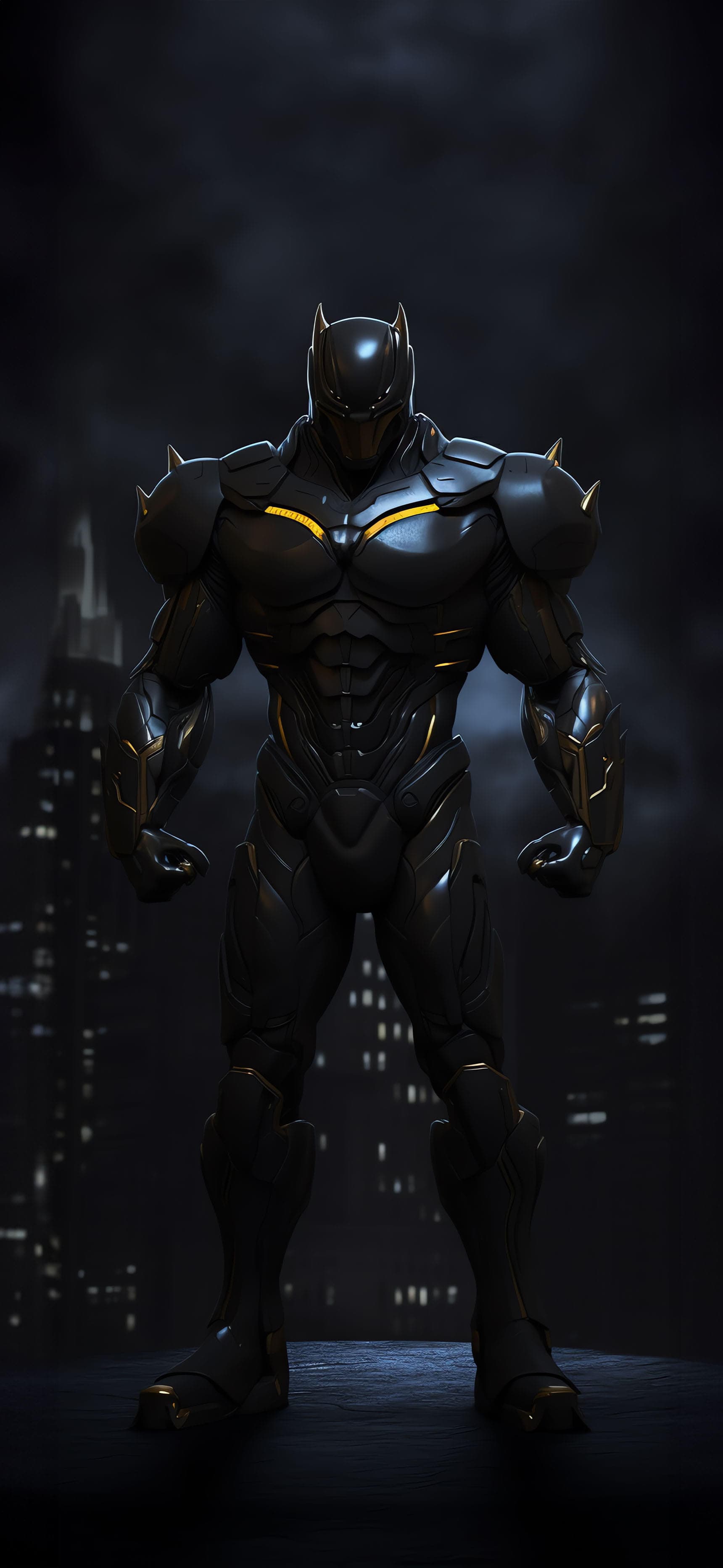 Armored Dark Knight - Pro phone wallpaper