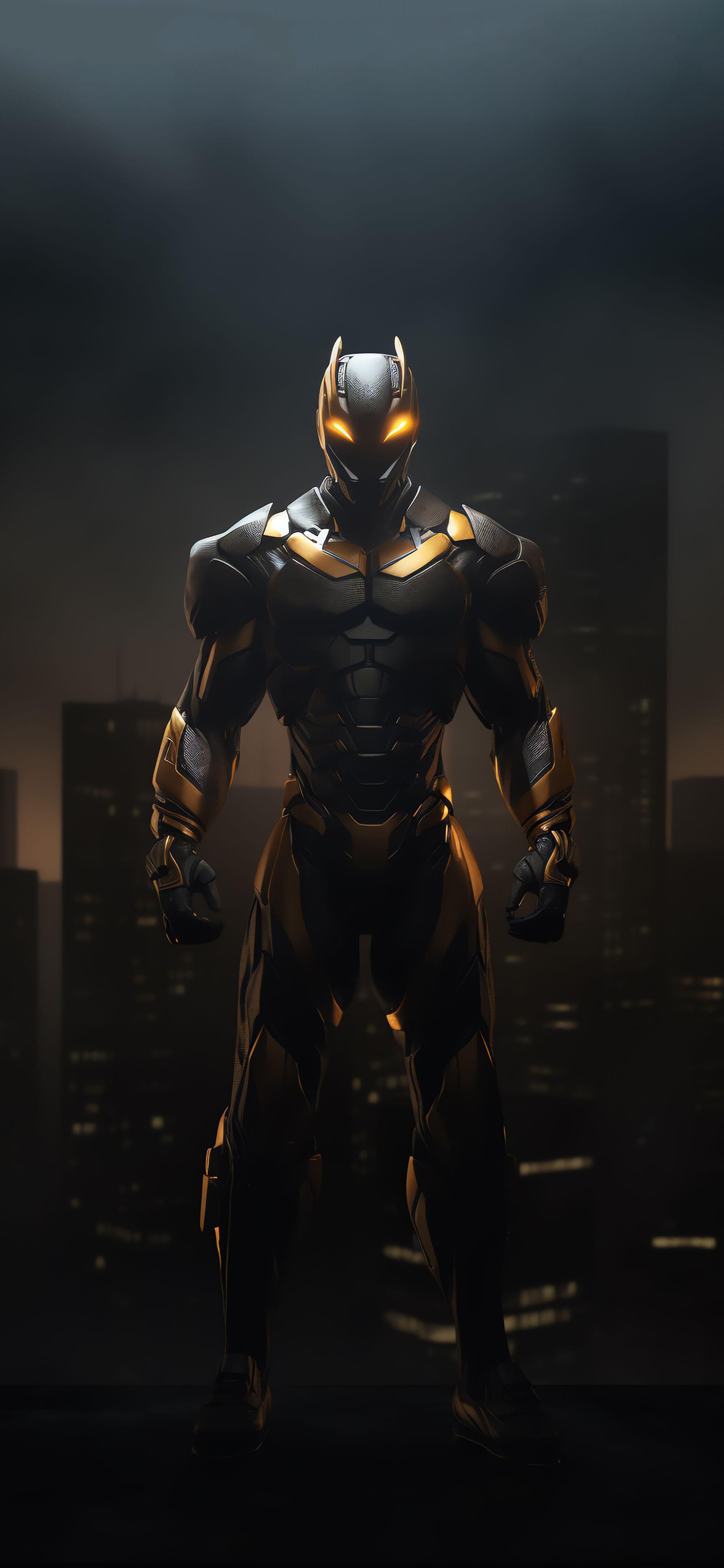 Golden Guardian - Pro phone wallpaper